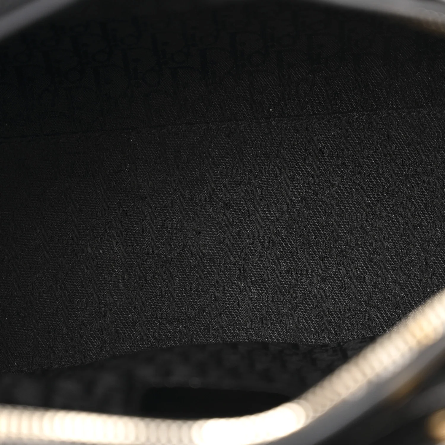 Patent Cannage Large Lady Dior Black - Image 5