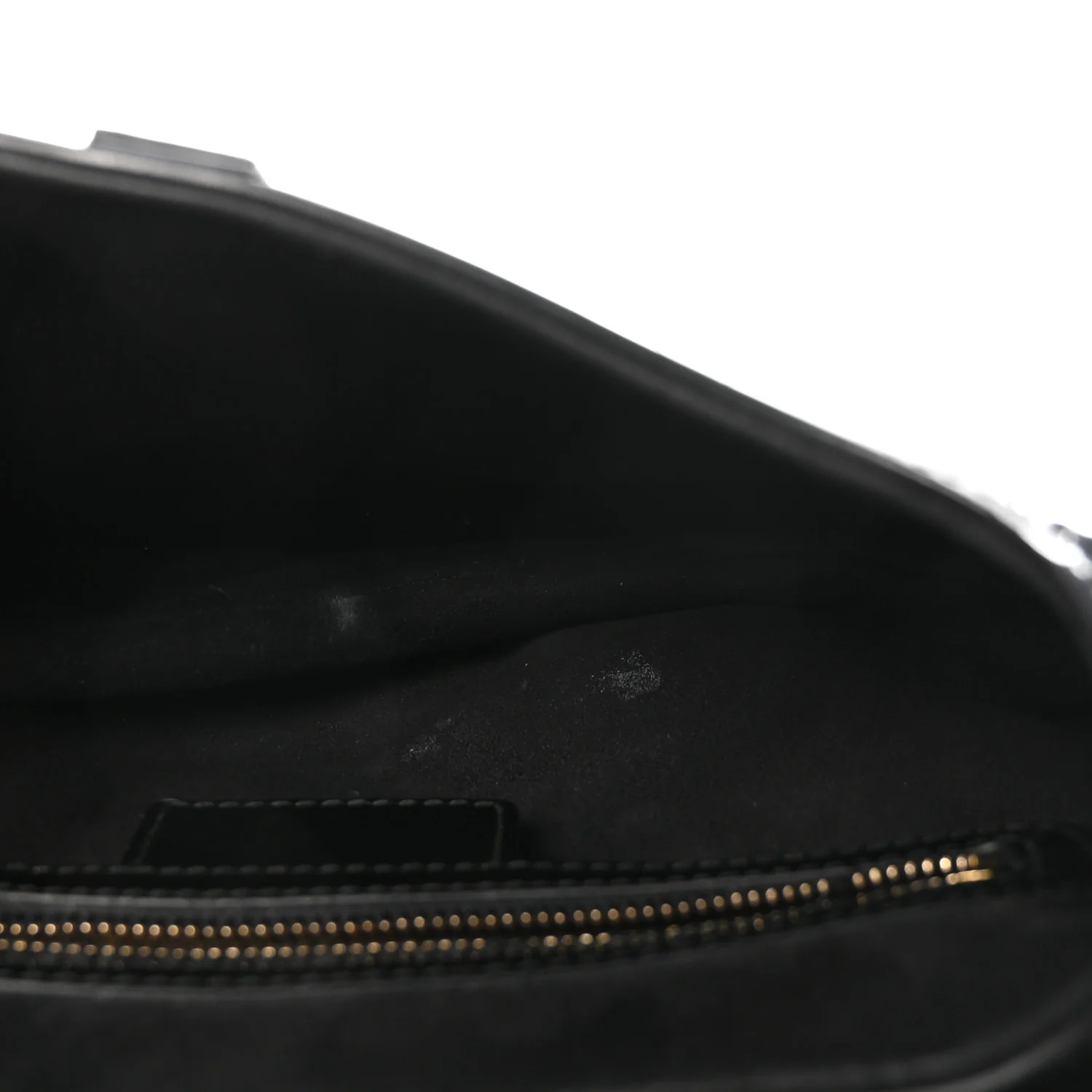 Patent Saddle Bag Black - Image 5