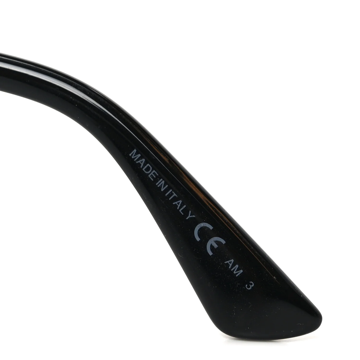 Reflected Prism Mirrored Sunglasses Black - Image 6