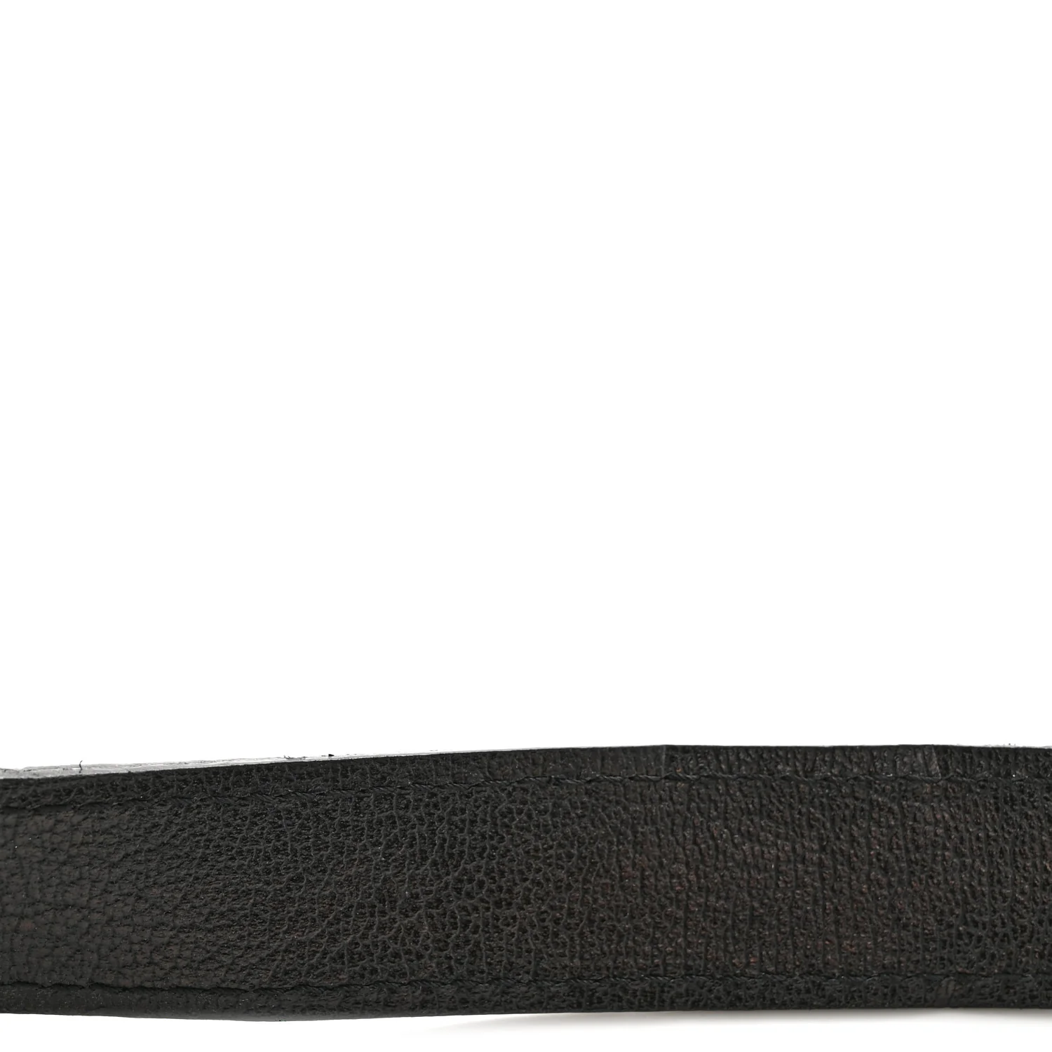 Shiny Goatskin Saddle Bag Black - Image 14