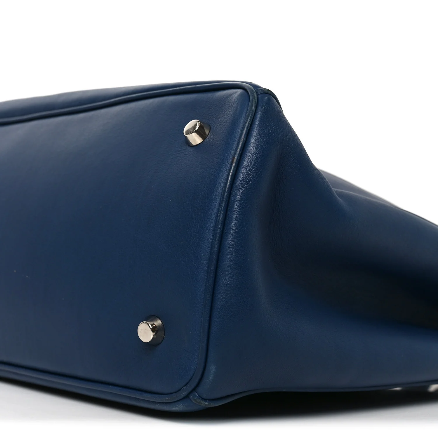 Smooth Calfskin Large Diorissimo Tote Blue - Image 9