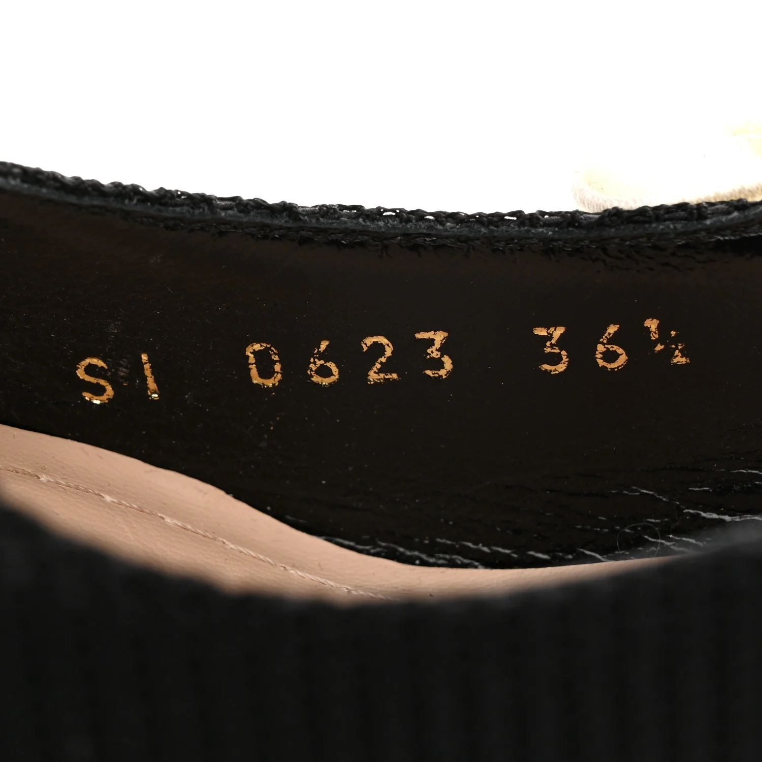 Technical Canvas Ribbon J Adior Slingback 65mm Pumps 36.5 Black - Image 9