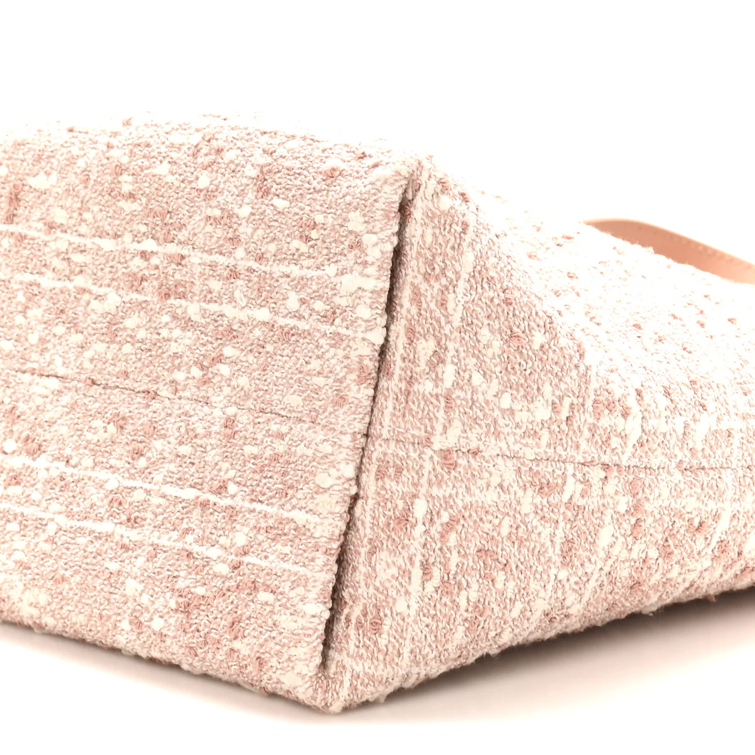 Tweed Cannage Small Vertical Toujours Rose des Vents - Image 10