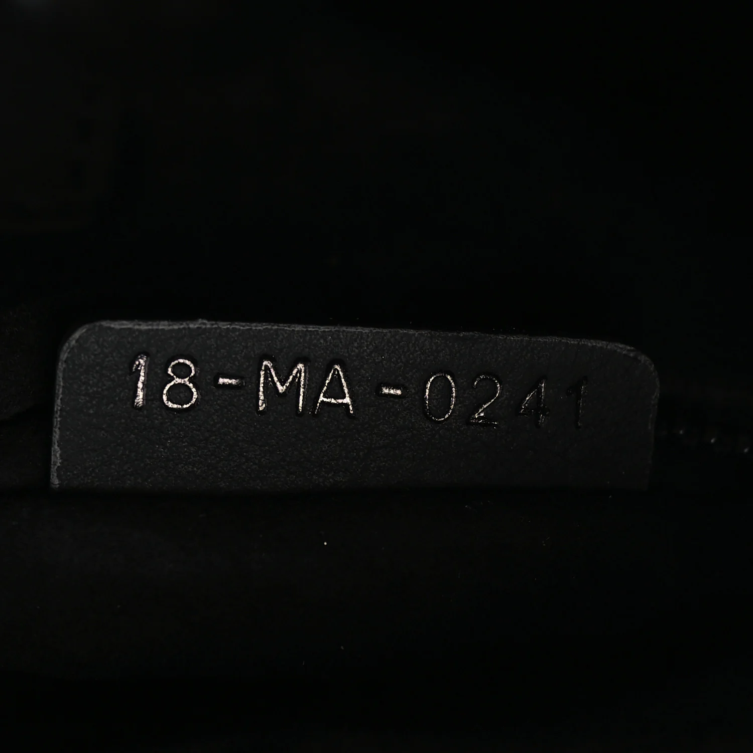 Ultra Matte Calfskin Cannage Small My ABCDior Lady Dior Black - Image 7