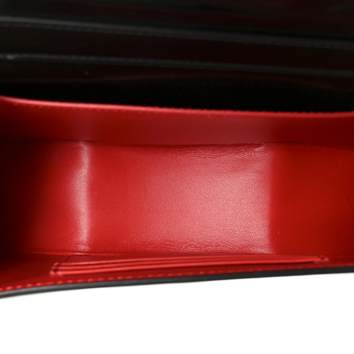 Abrasivato Calfskin Loubi54 Clutch Black Gun Metal - Image 5
