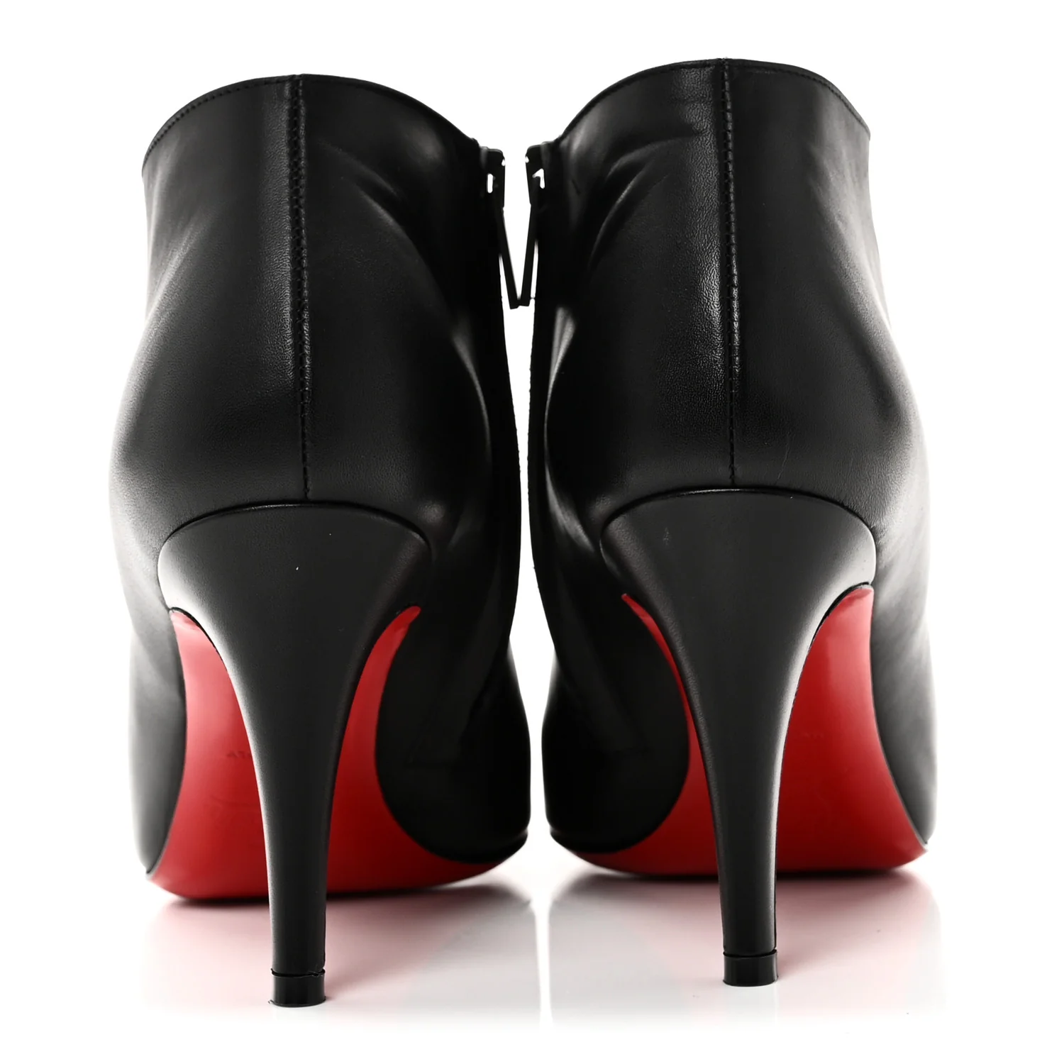 Calfskin Belle 85 Ankle Boots 36 Black - Image 6