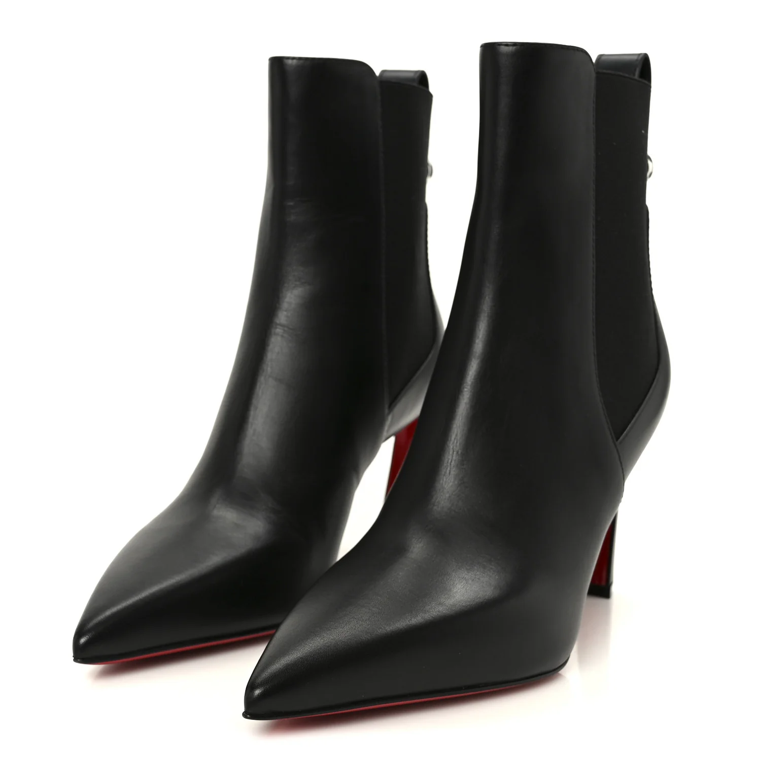 Calfskin Condora Booty 85 Ankle Boots 38 Black - Image 4