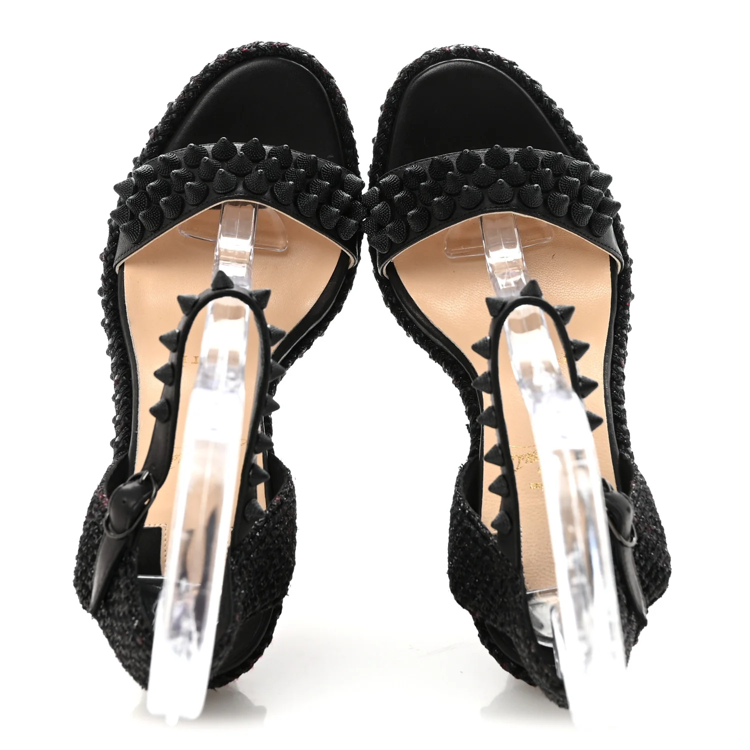 Calfskin Lata 110 Wedges 37 Black - Image 2