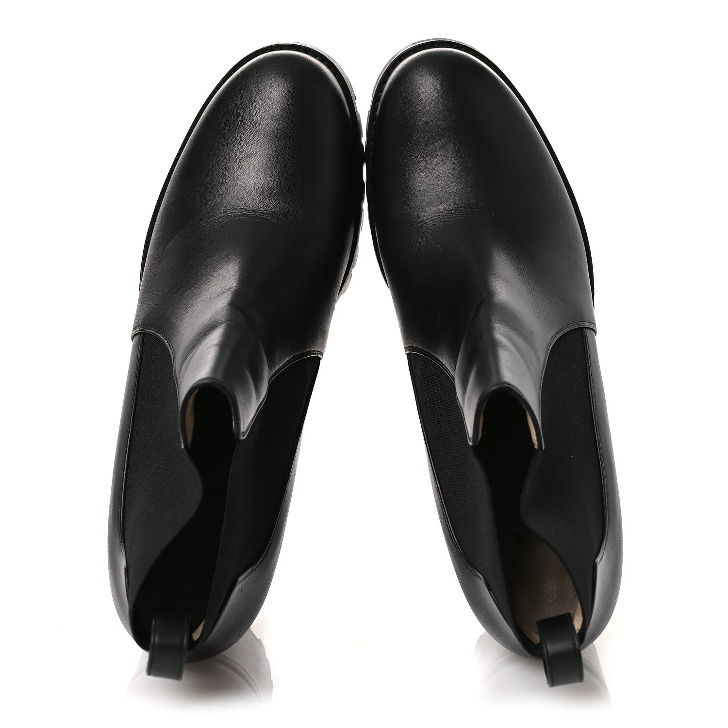 Calfskin Marchacroche 70 Chelsea Boots 40.5 Black - Image 2