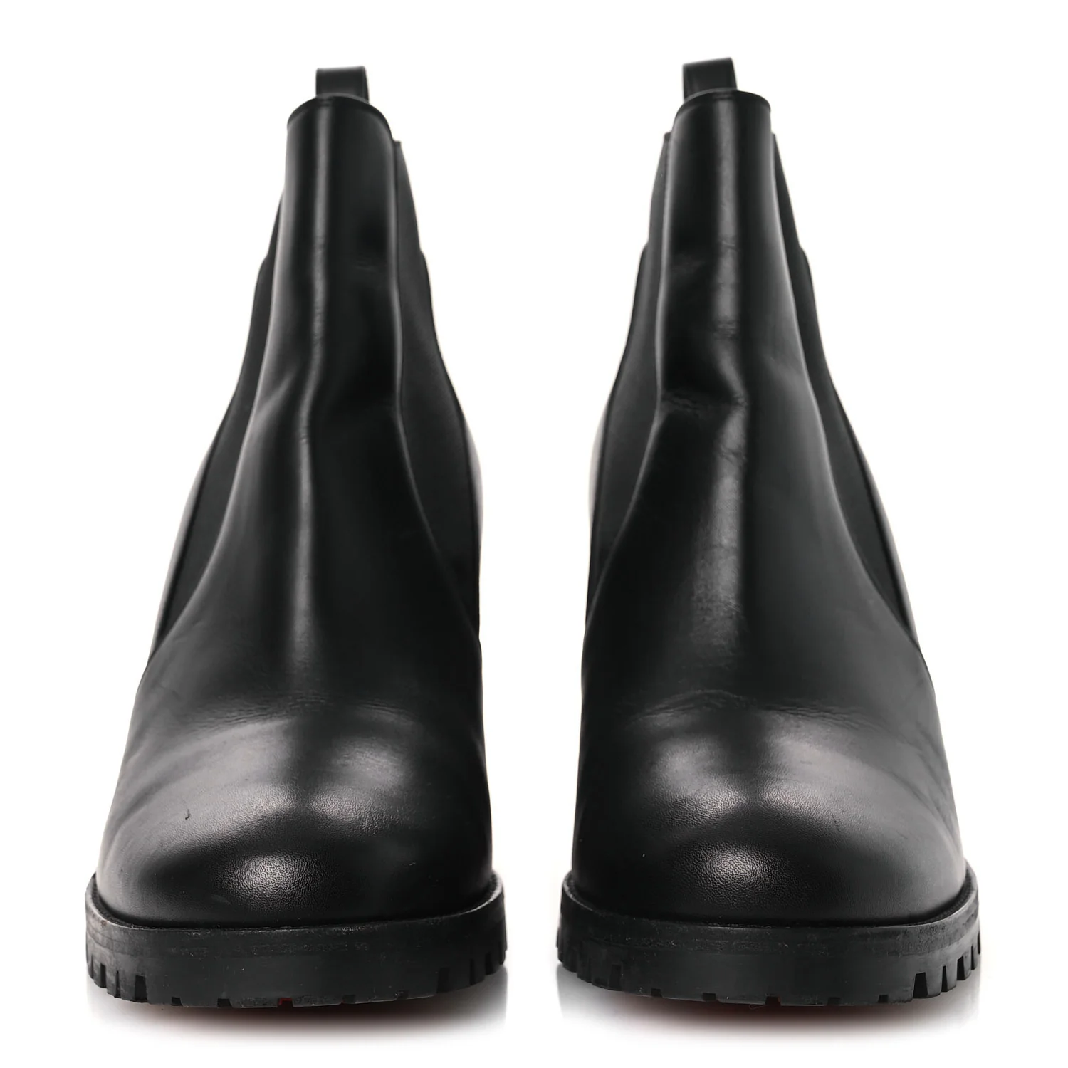 Calfskin Marchacroche 70 Chelsea Boots 40.5 Black - Image 3