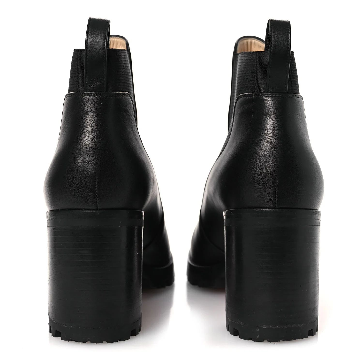 Calfskin Marchacroche 70 Chelsea Boots 40.5 Black - Image 6