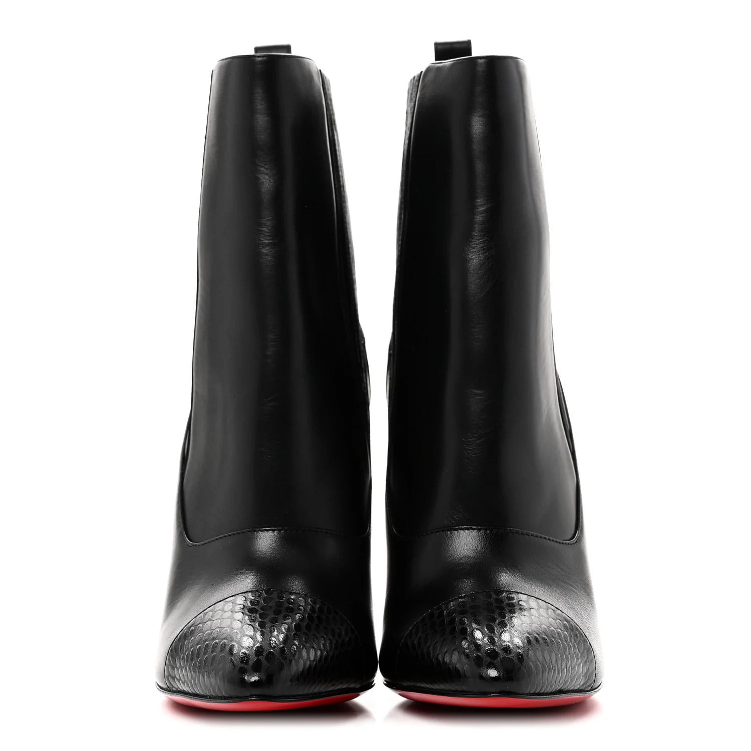 Calfskin Shine Me In The 90s 85 Ankle Boots 38 Black - Image 3