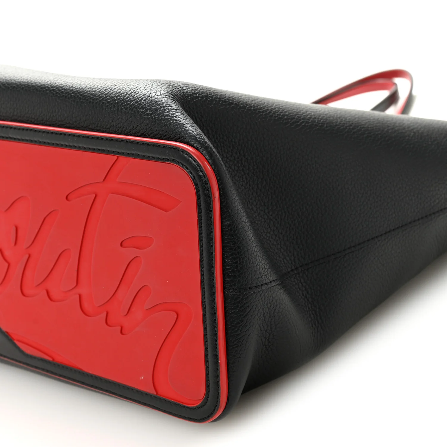 Calfskin Spikes East West Cabata Tote Black - Image 11