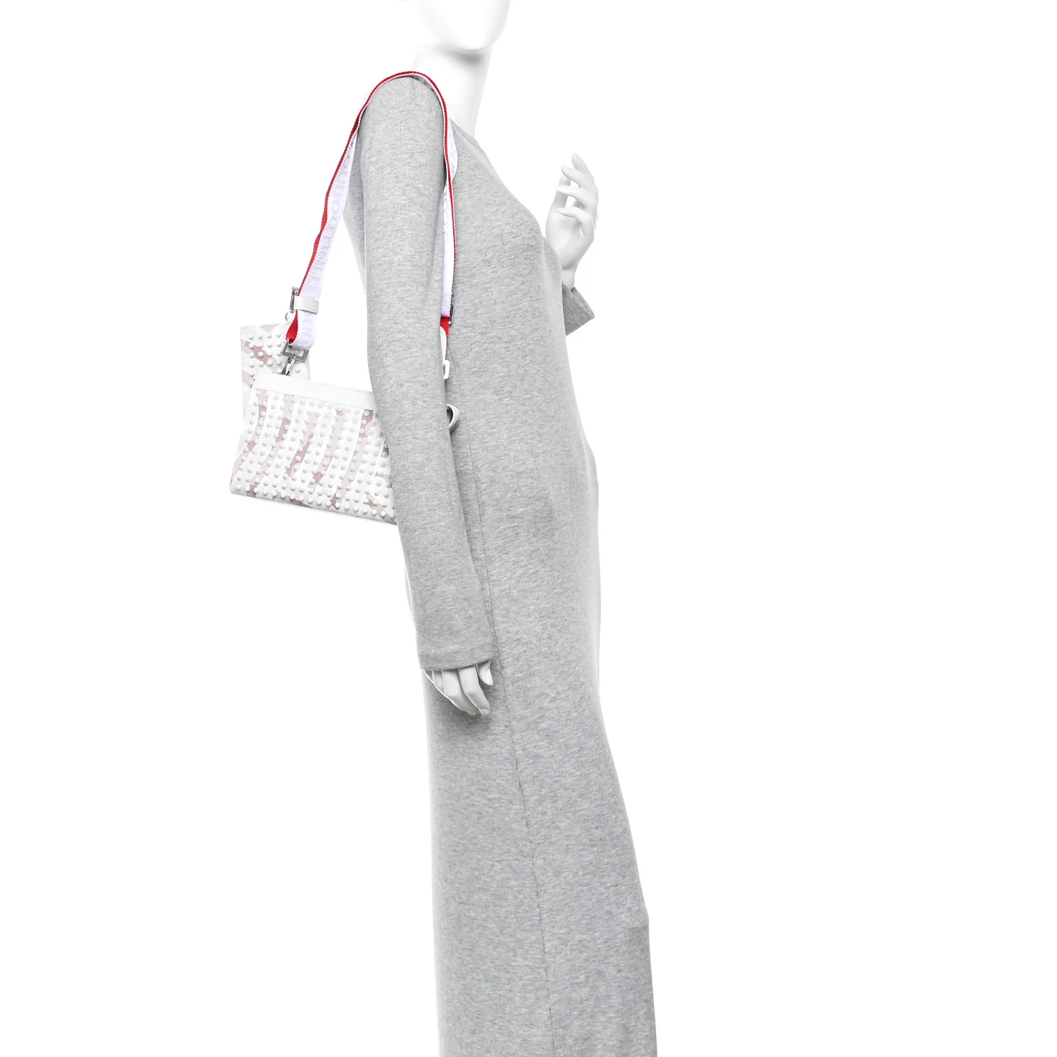 Canvas Gaagal Spikes Funky Crossbody Bag Multi Leche - Image 2