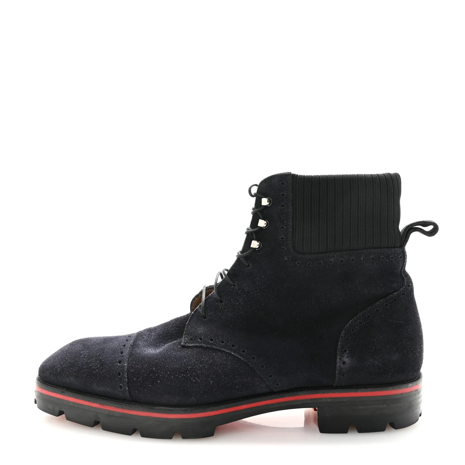 Crosta Wax Mens Citycroc 20 Lace up Ankle Boots 40.5 Navy