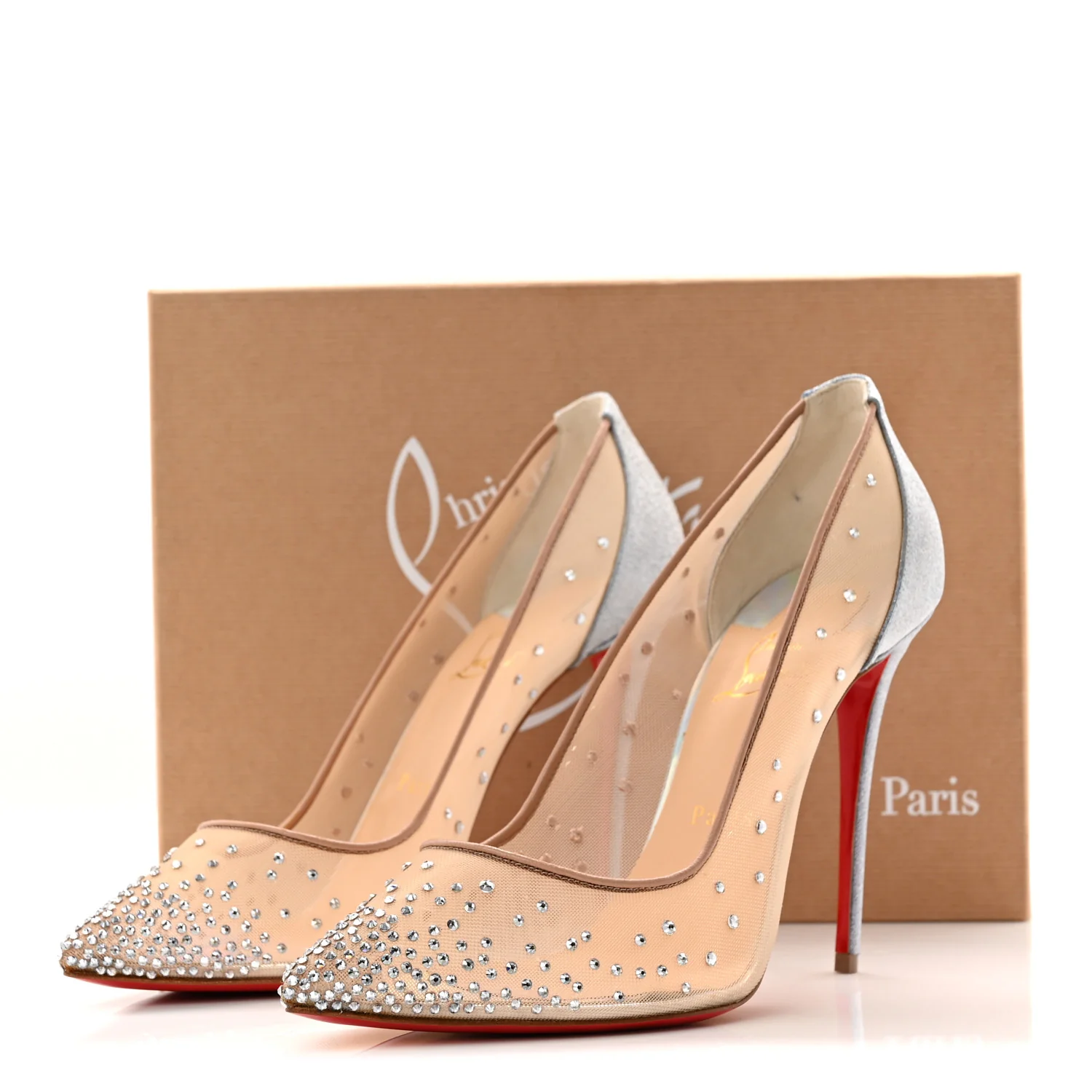 Crystal Strass Follies 100 Pumps 40.5 Crystal - Image 9