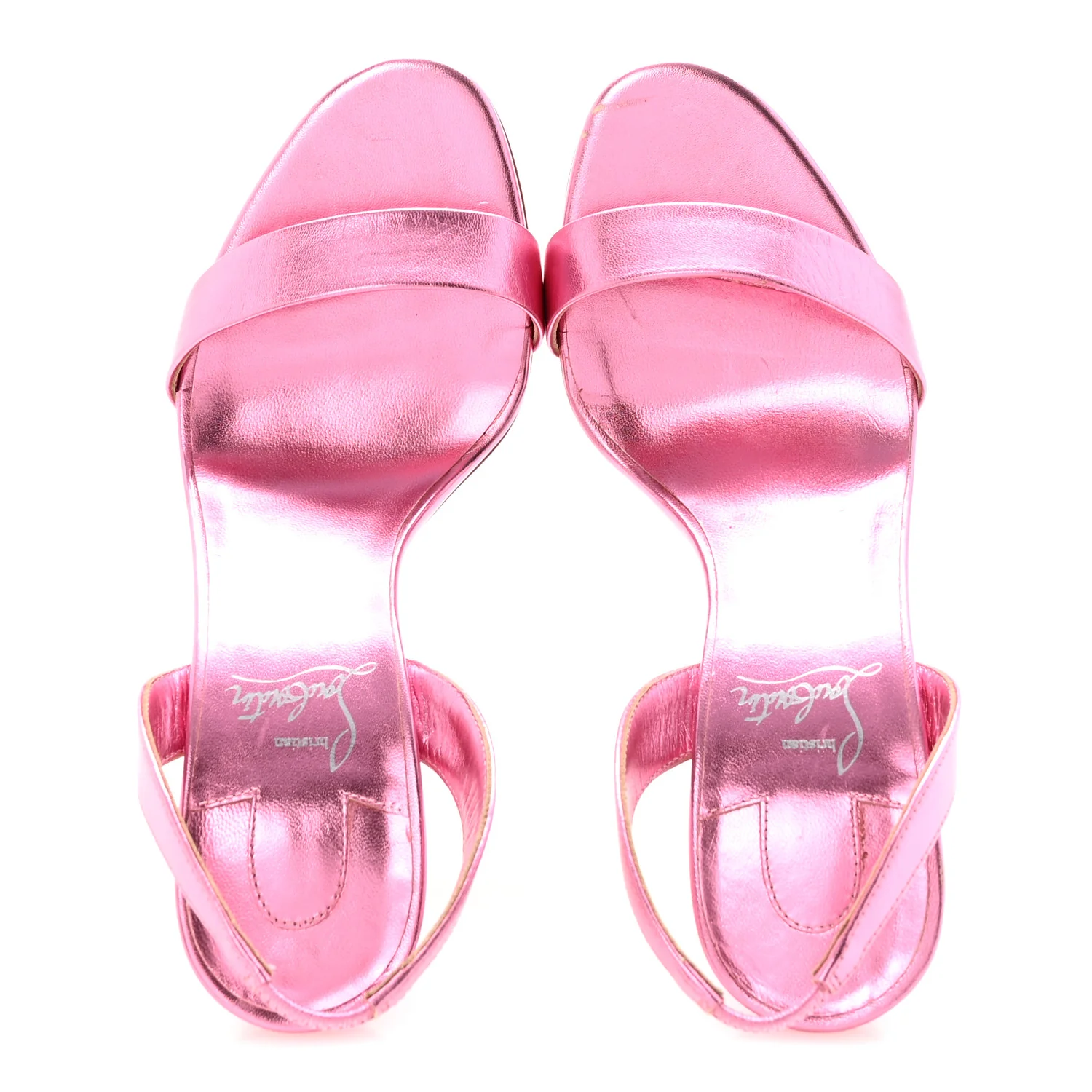 Kid Laminato O Marylin 100 Slingback Sandal Heels 38 Confettis - Image 2