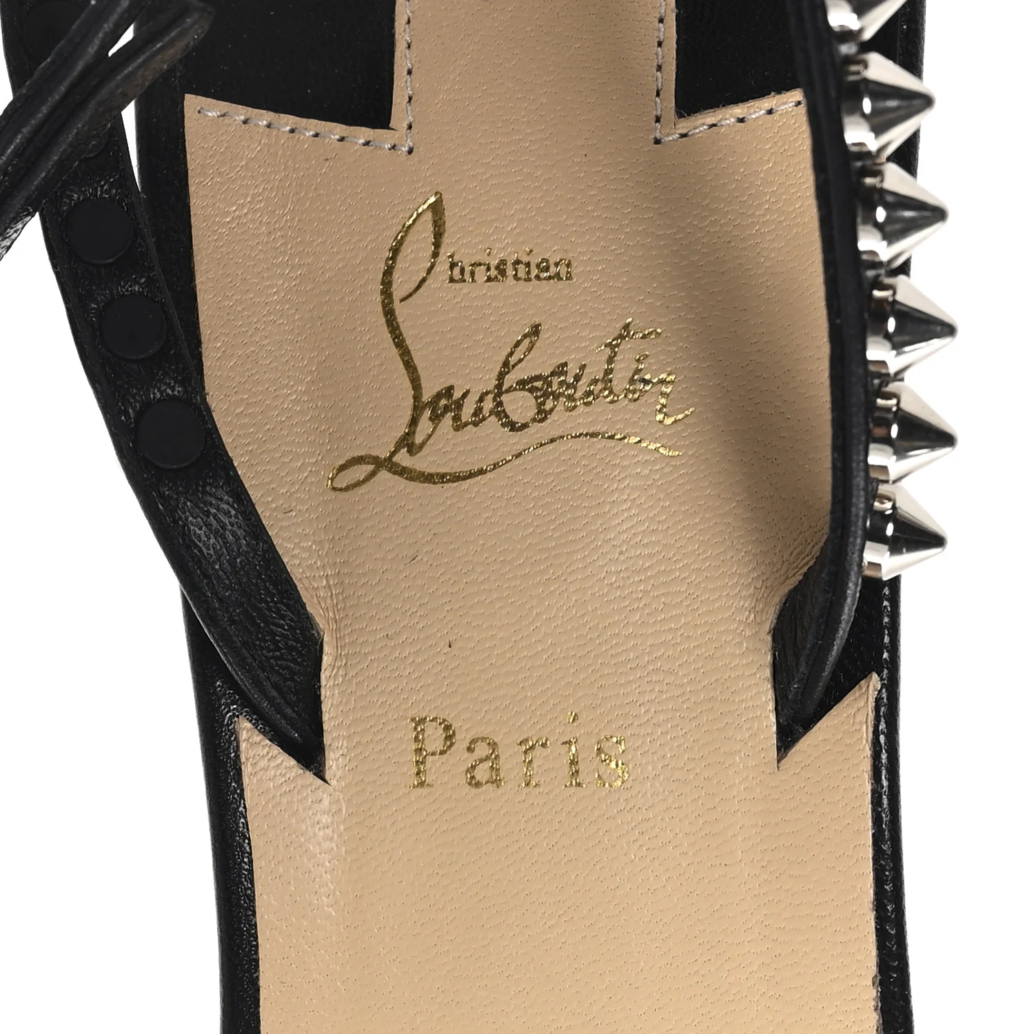 Kid Spiked So Me 100 Sandals 40 Black - Image 8
