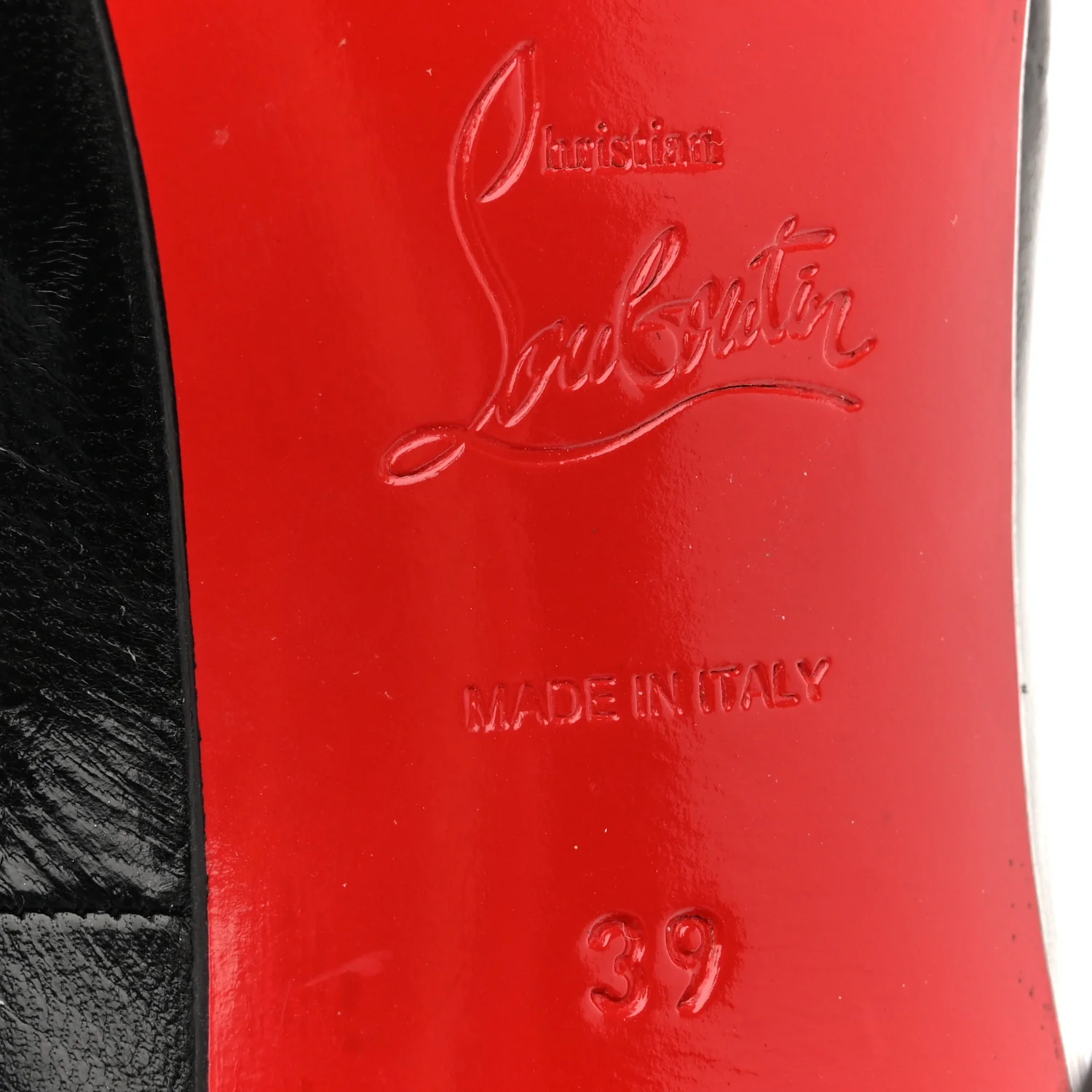 Kid Very Prive 120 Pumps 39 Black Red - Image 8