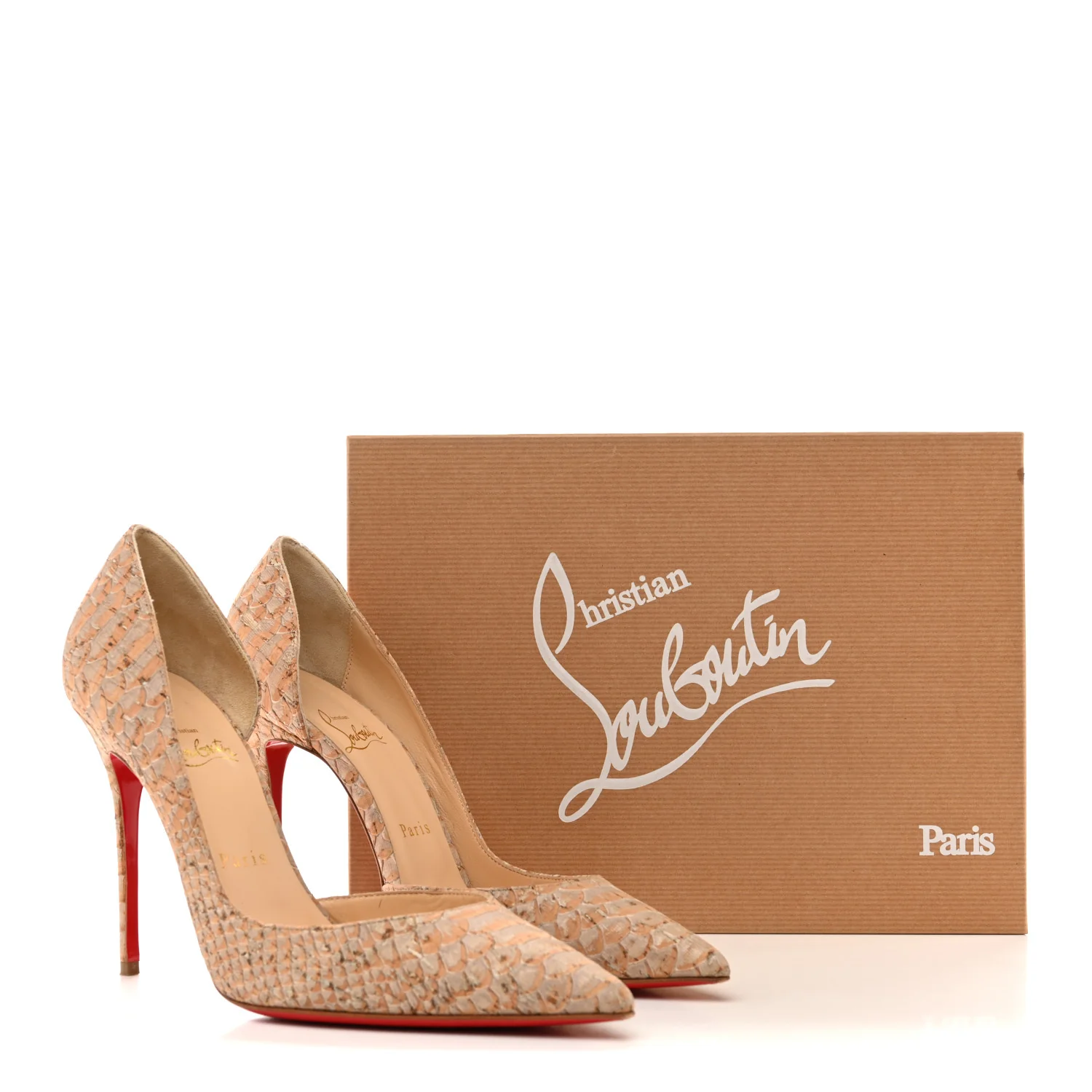 Liege Embossed Iriza 100 Pumps 39 Beige - Image 11