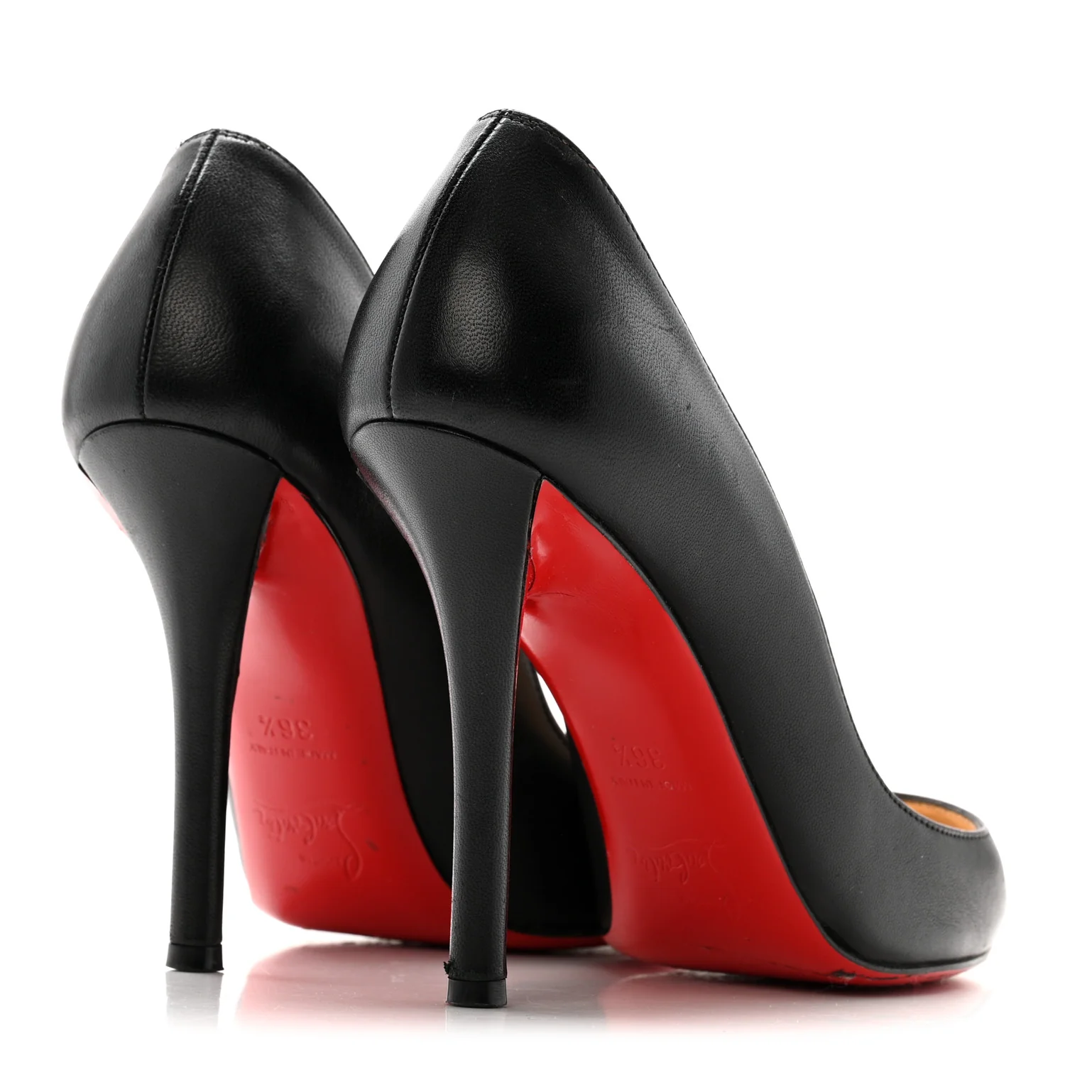 Nappa Apostrophy 100 Pumps 36.5 Black - Image 5