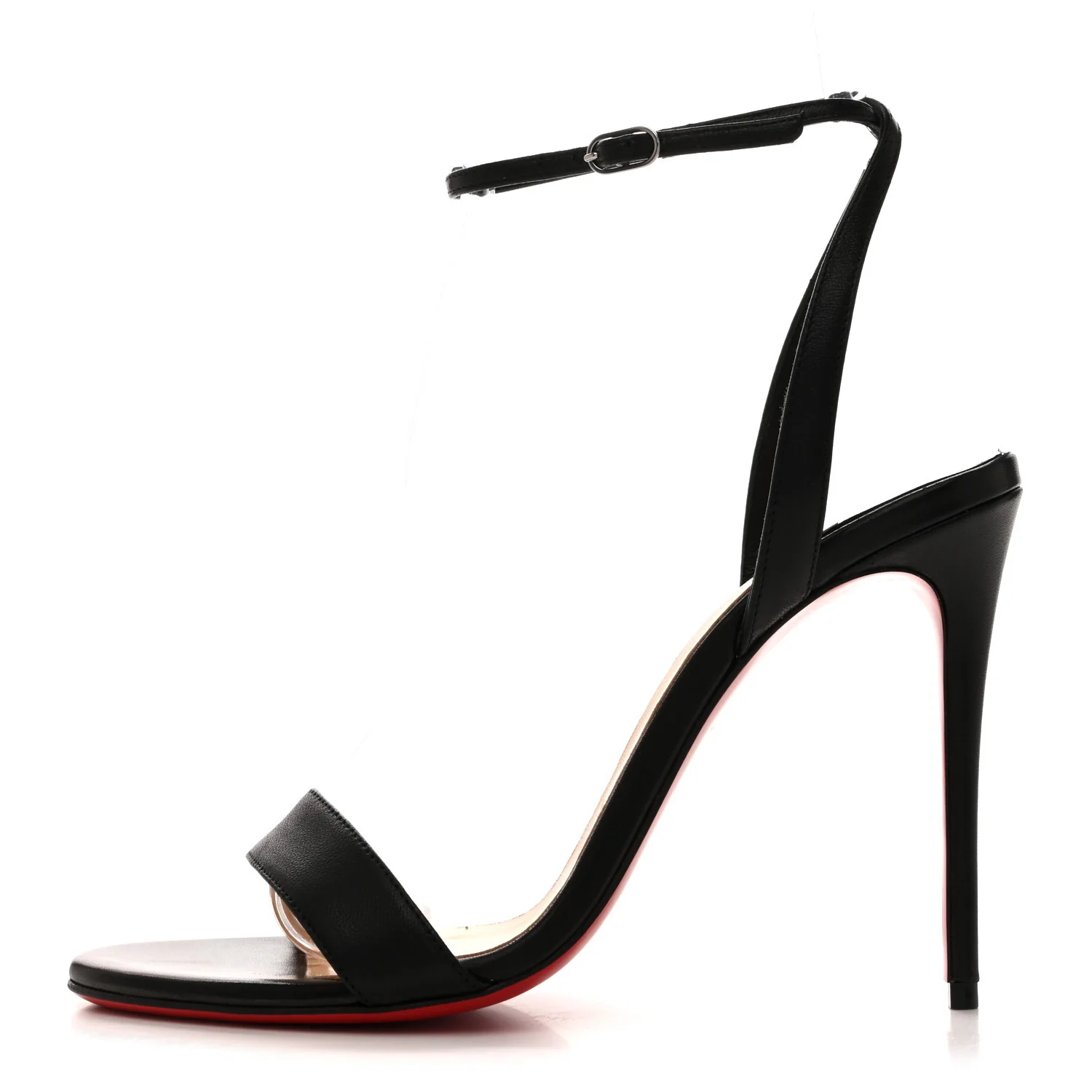 Nappa Loubi Girl 100 Sandals 38 Black