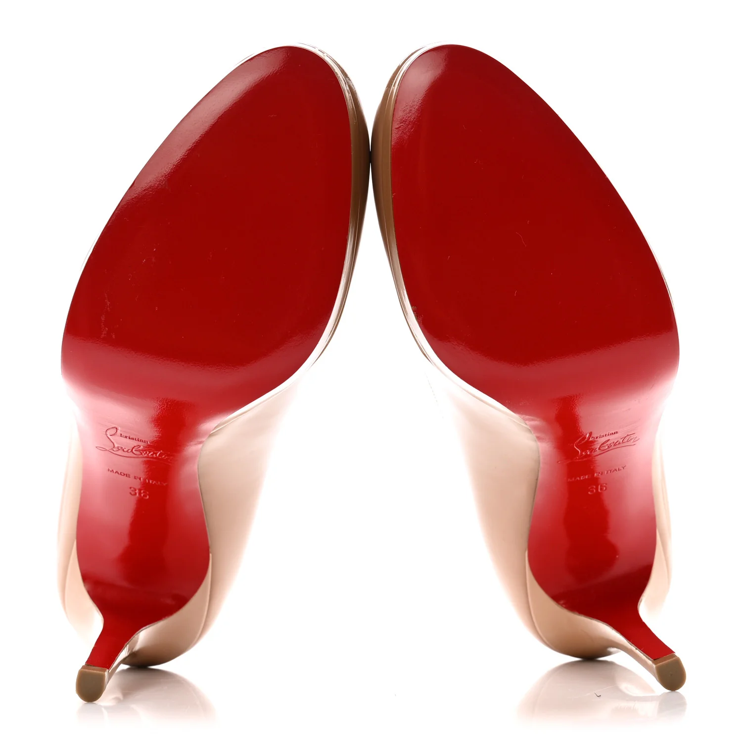 Patent New Simple 120 Pumps 36 Nude - Image 6