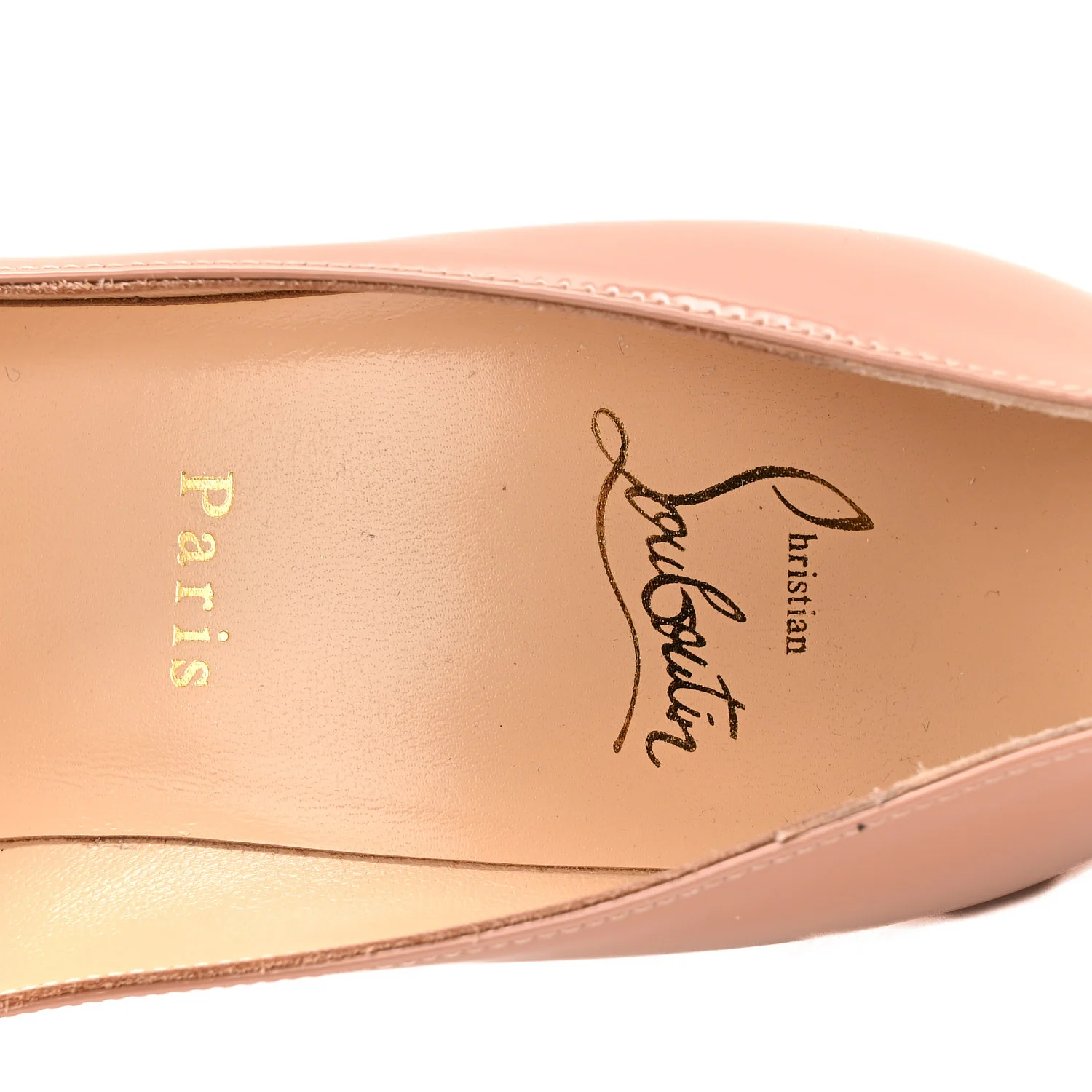 Patent Pigalle Follies 100 Pumps 37.5 Nude - Image 8