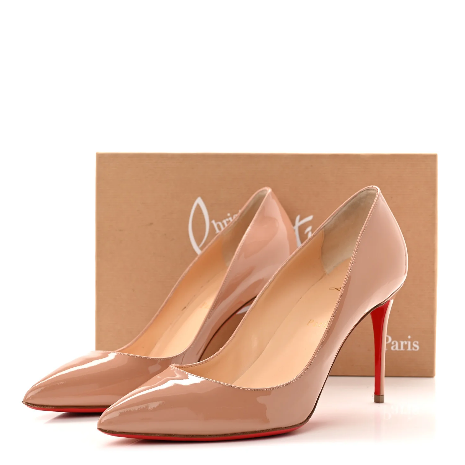 Patent Pigalle Follies 85 Pumps 41 Nude - Image 9