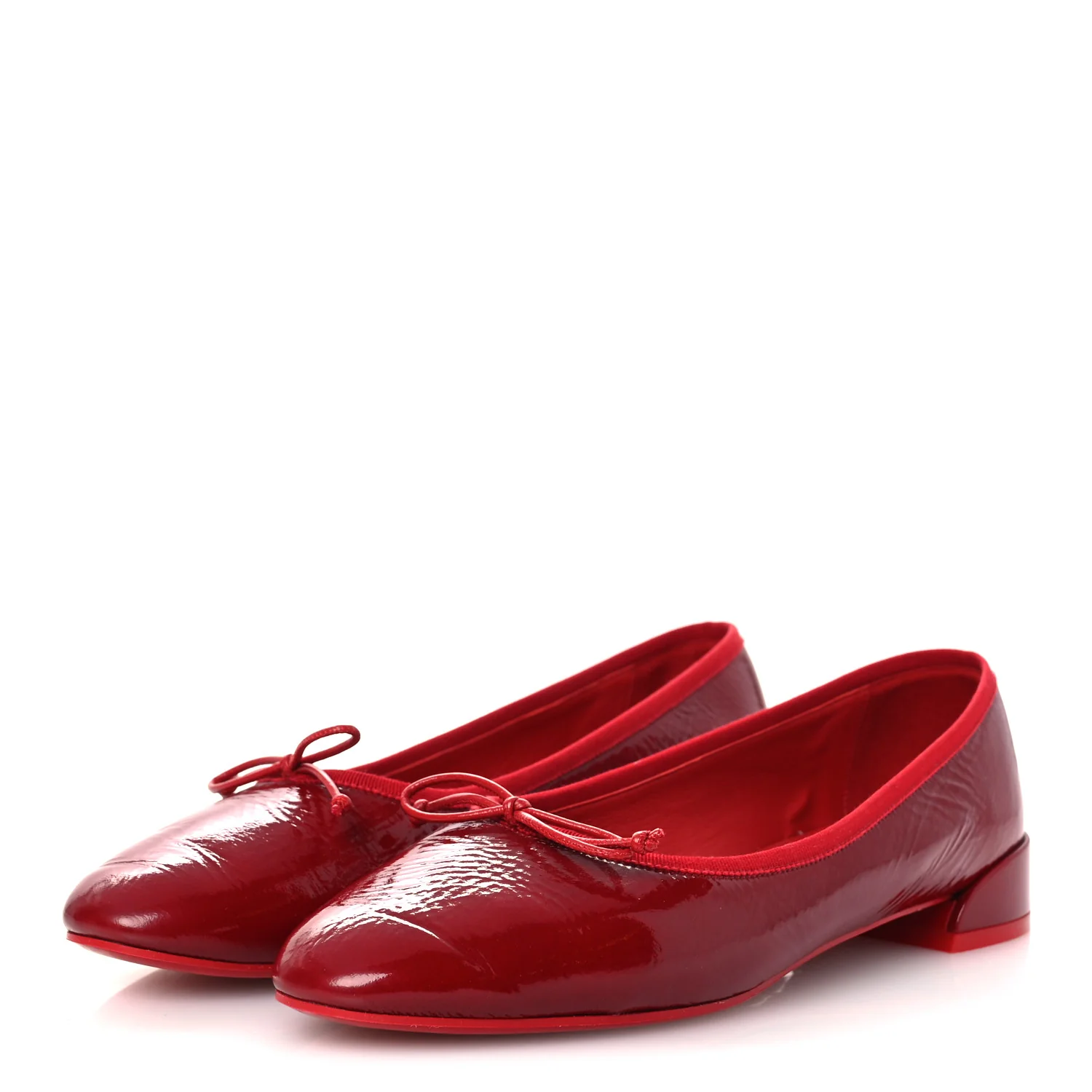 Patent Sweetie Jane Ballerina Flats 37 Loubi - Image 3