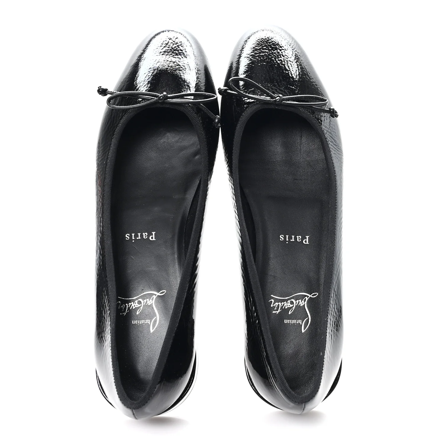 Patent Sweetie Jane Ballerina Flats 40.5 Black - Image 2
