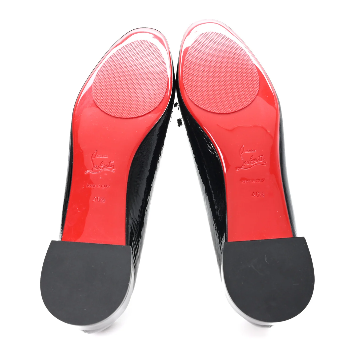 Patent Sweetie Jane Ballerina Flats 40.5 Black - Image 6