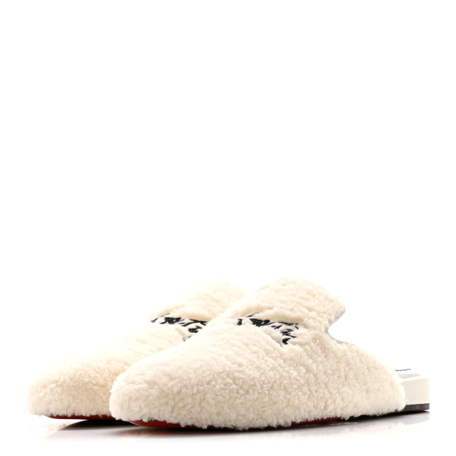 Shearling Womens Coolito Donna Loafer Mules 40.5 White - Image 4