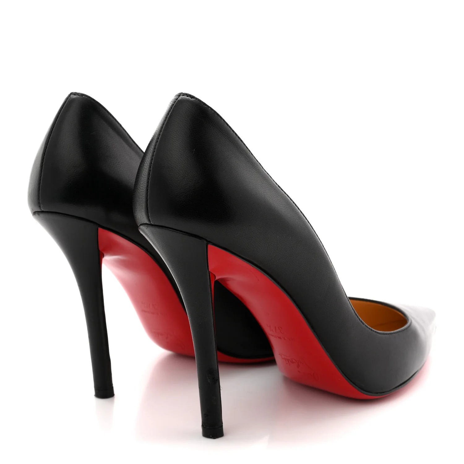 Shiny Nappa Apostrophy 100 Pumps 37.5 Black - Image 5