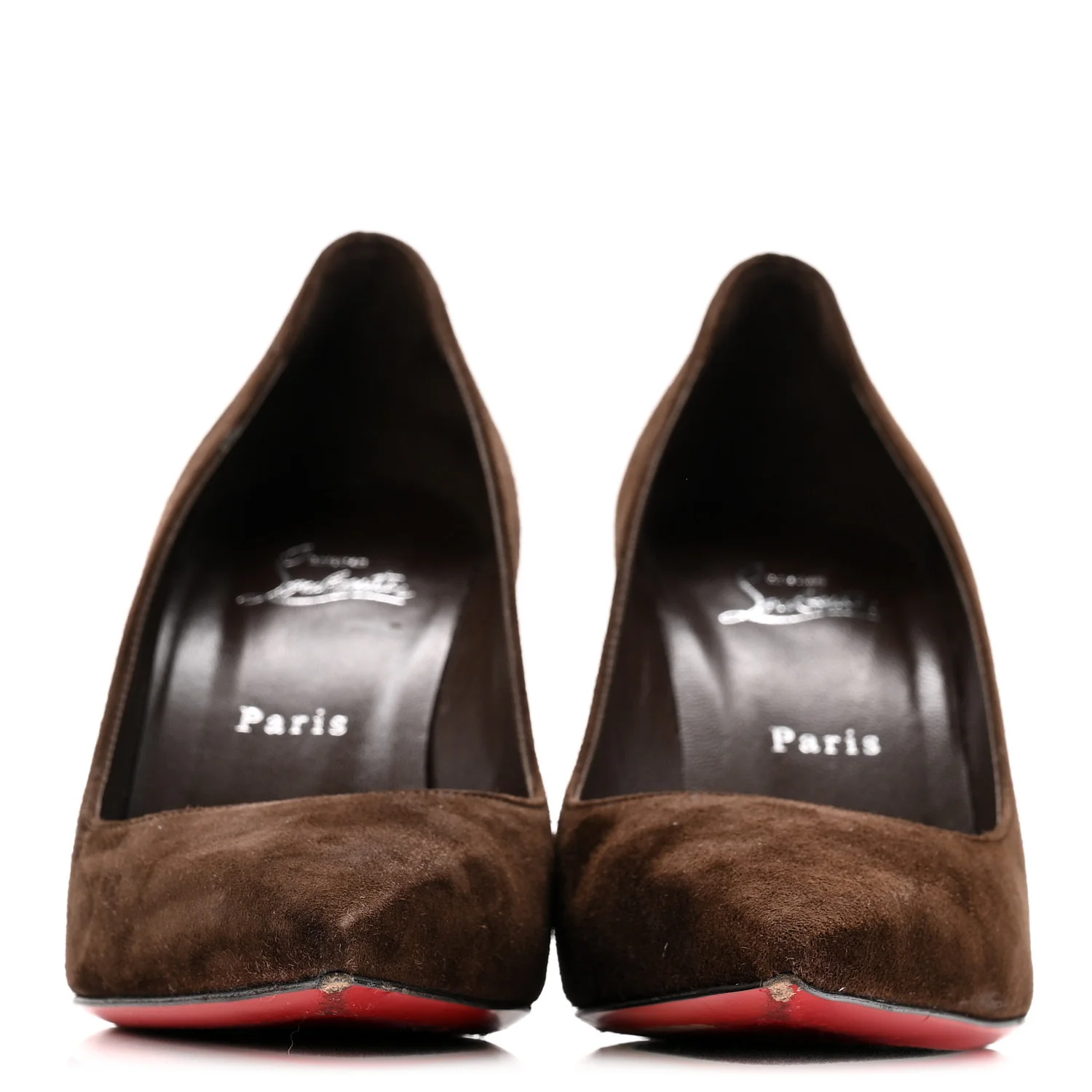 Suede Condora 100 Pumps 40 Brown - Image 3