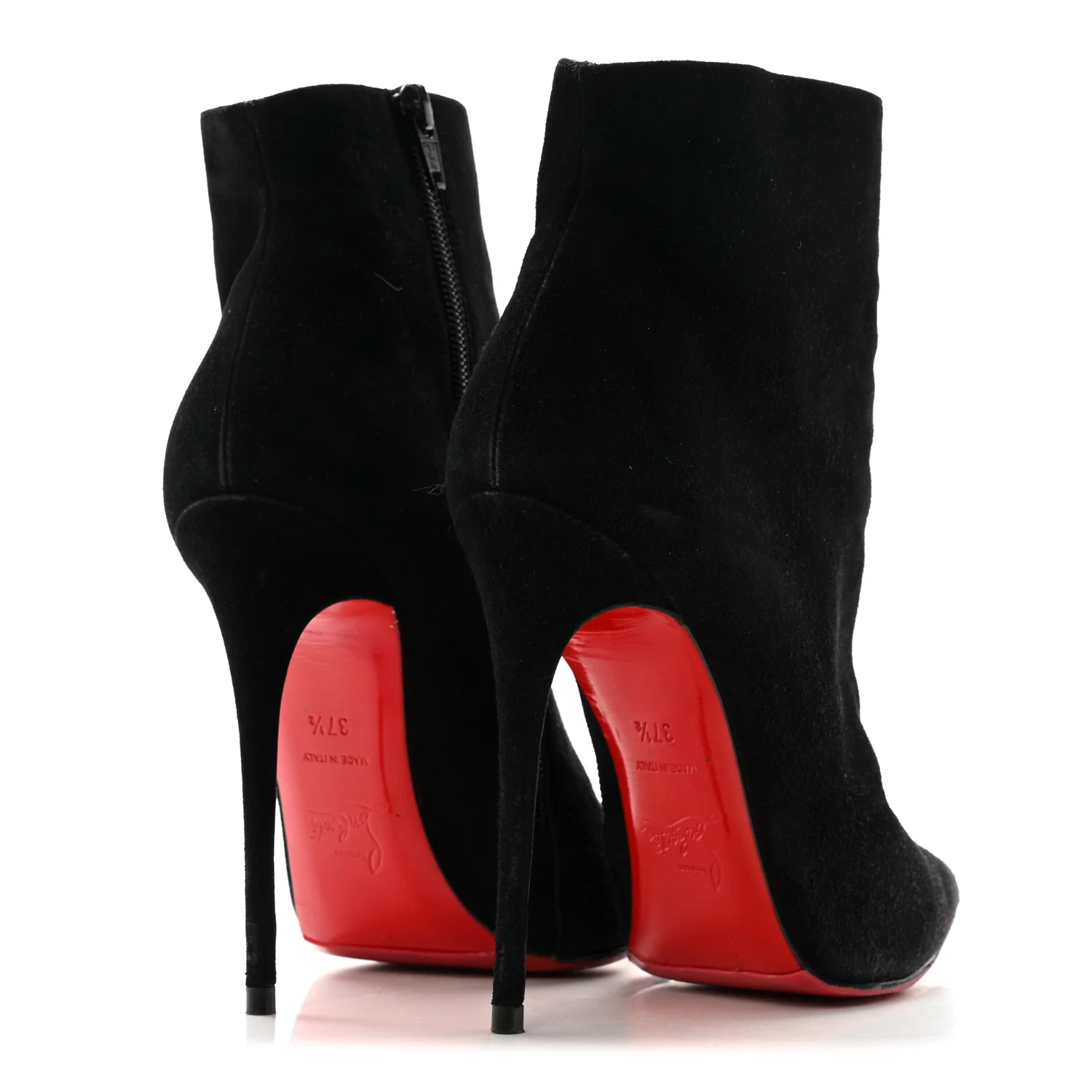 Suede So Kate Booty 120 Ankle Boots 37.5 Black - Image 9