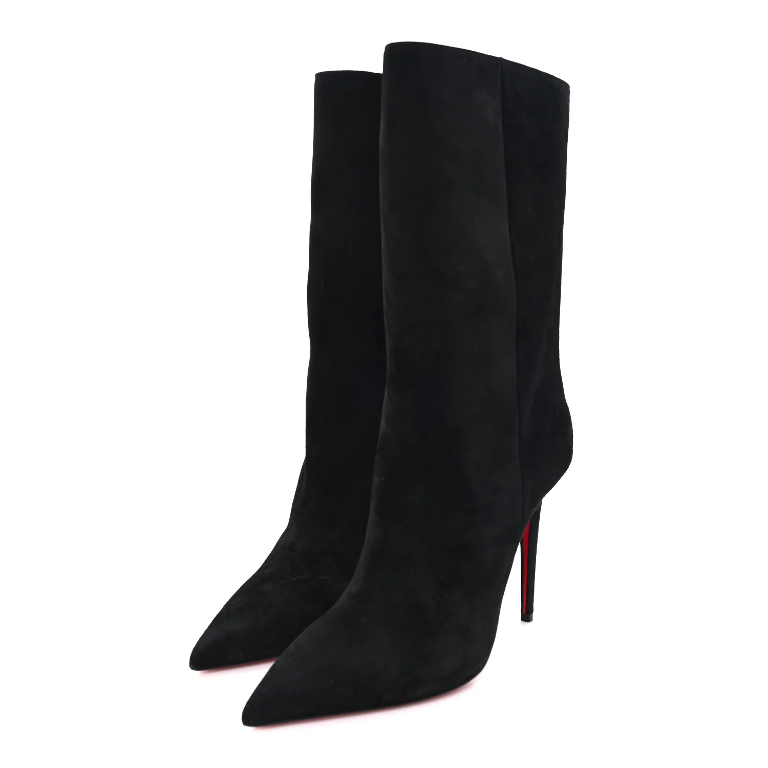 Veau Velours Astrilarge 100 Booties 41 Black - Image 4