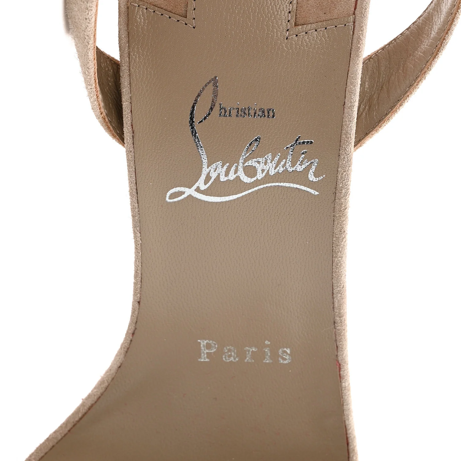 Veau Velours Umberta 100 Sandals 37 Grey - Image 7