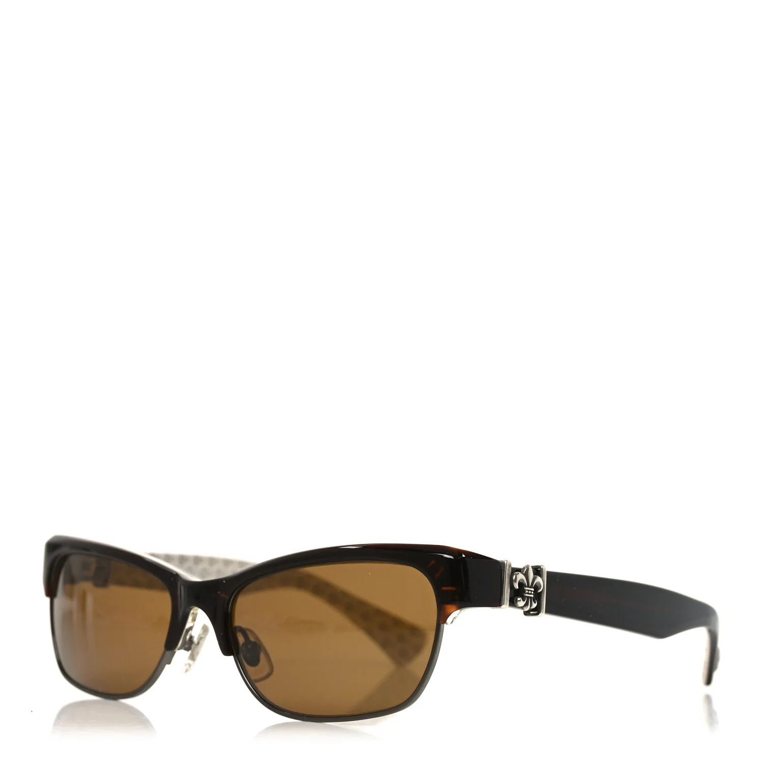 Acetate Love Glove Sunglasses Brown