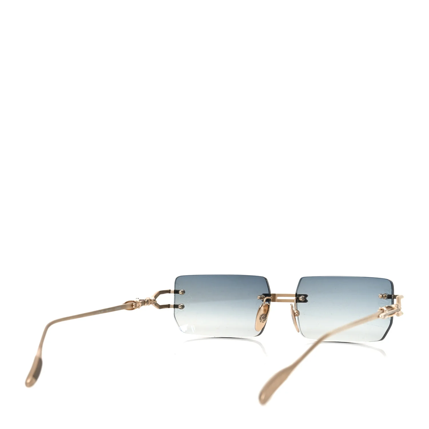 Metal Lordie Sunglasses Blue Gold - Image 7