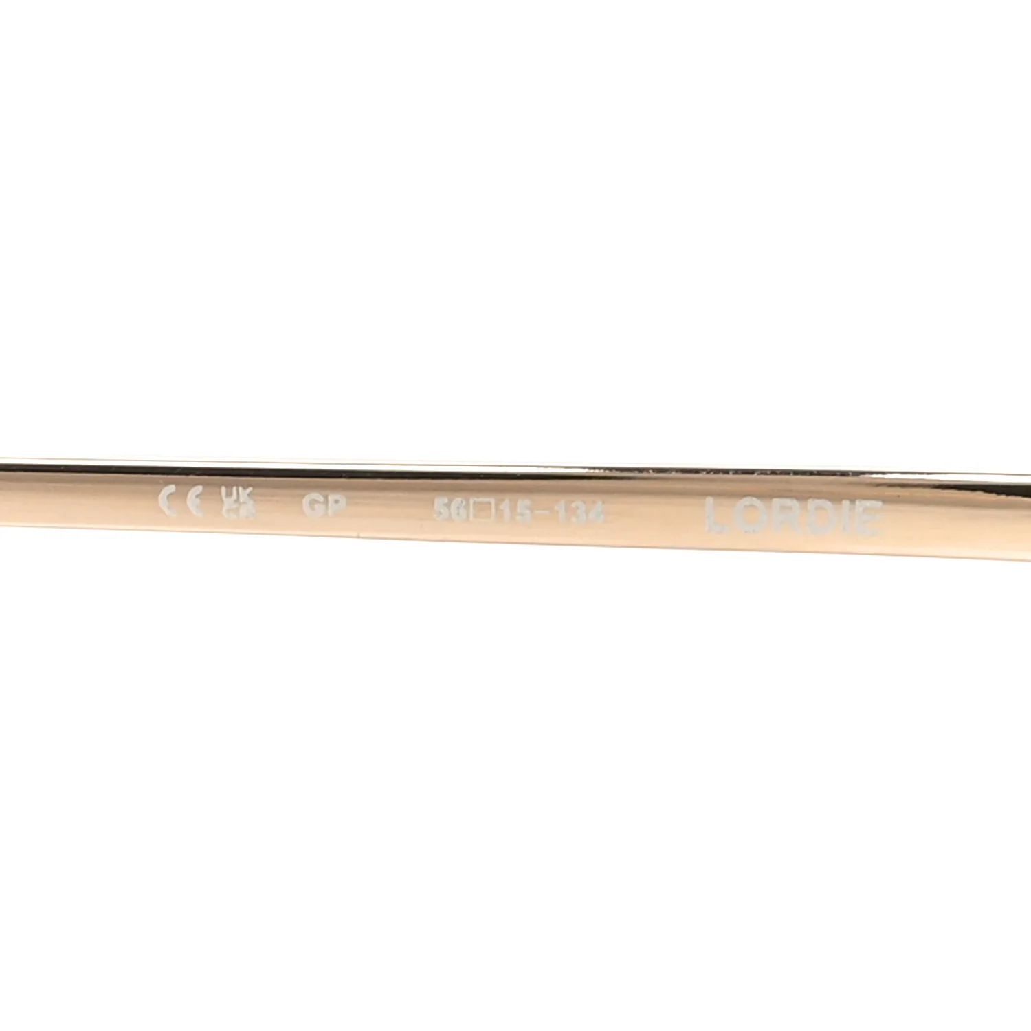 Metal Lordie Sunglasses Gold Brown - Image 6