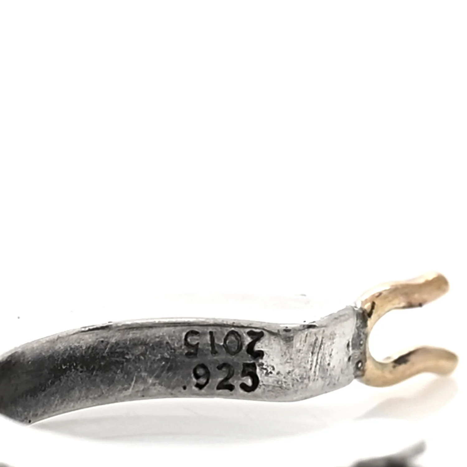 Sterling Silver Cross Small Hoop Earrings - Image 4