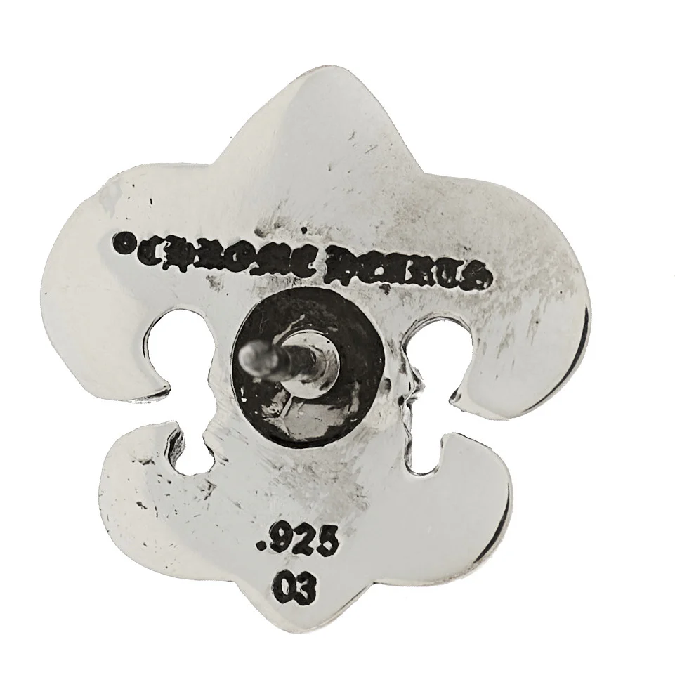 Sterling Silver Fleur de Lis Pin - Image 4