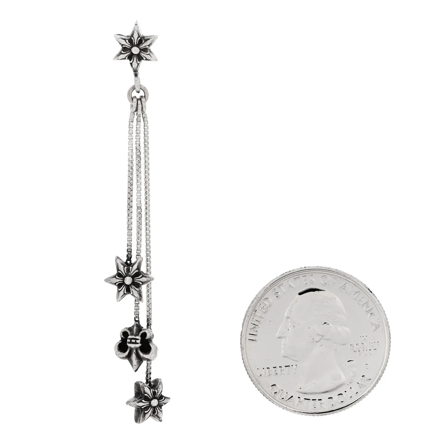Sterling Silver Jojo Drop Earring - Image 2