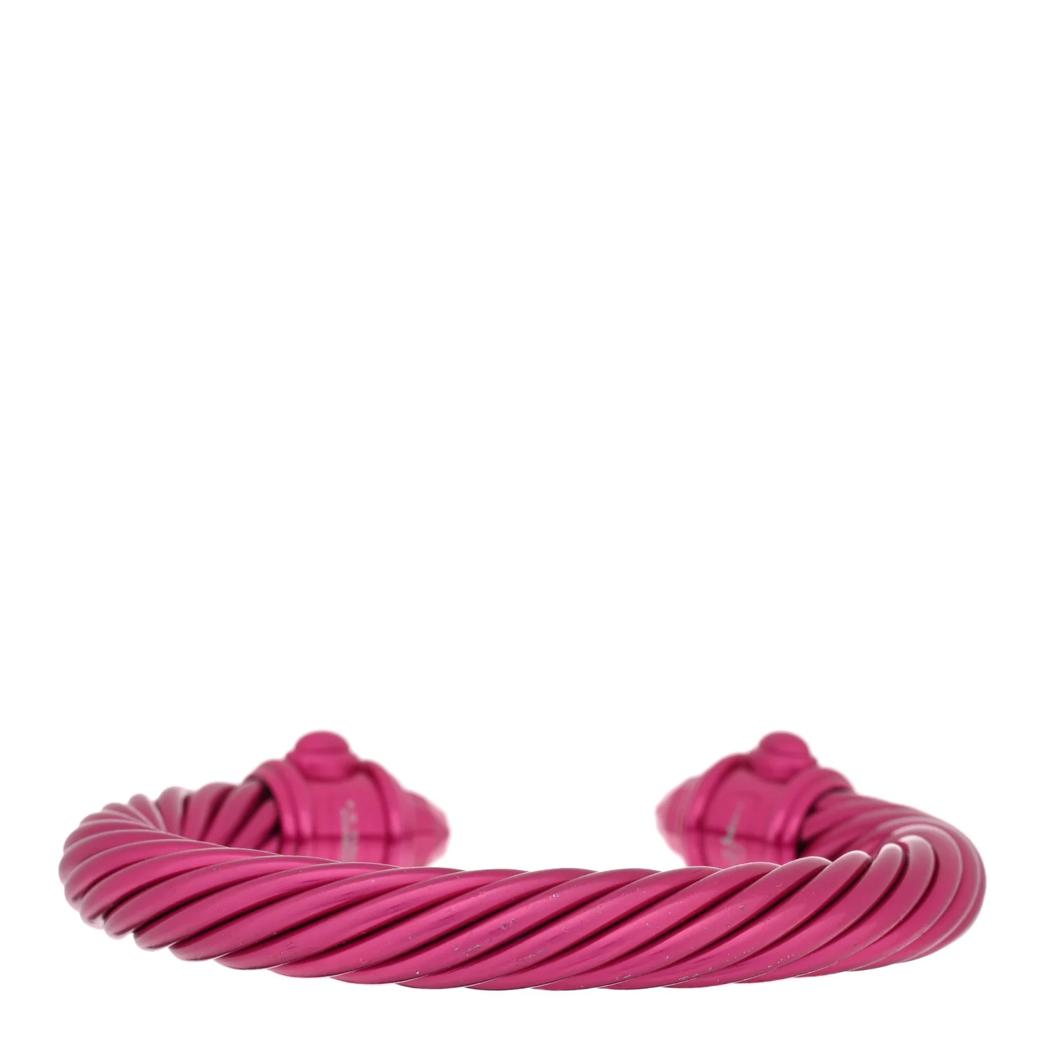 Aluminum 10mm Renaissance Cable Bracelet Pink - Image 2
