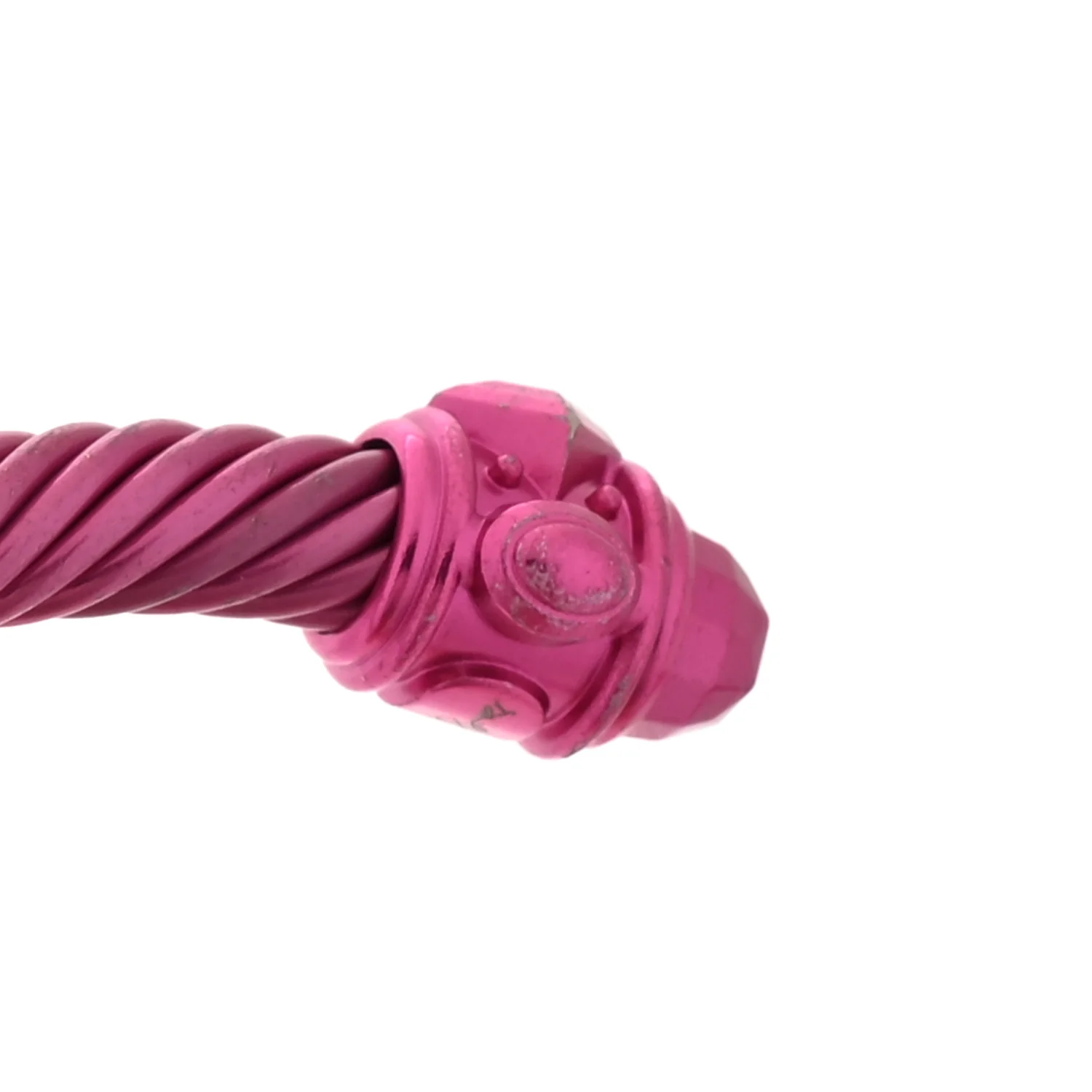 Aluminum 5mm Renaissance Bracelet Hot Pink - Image 5