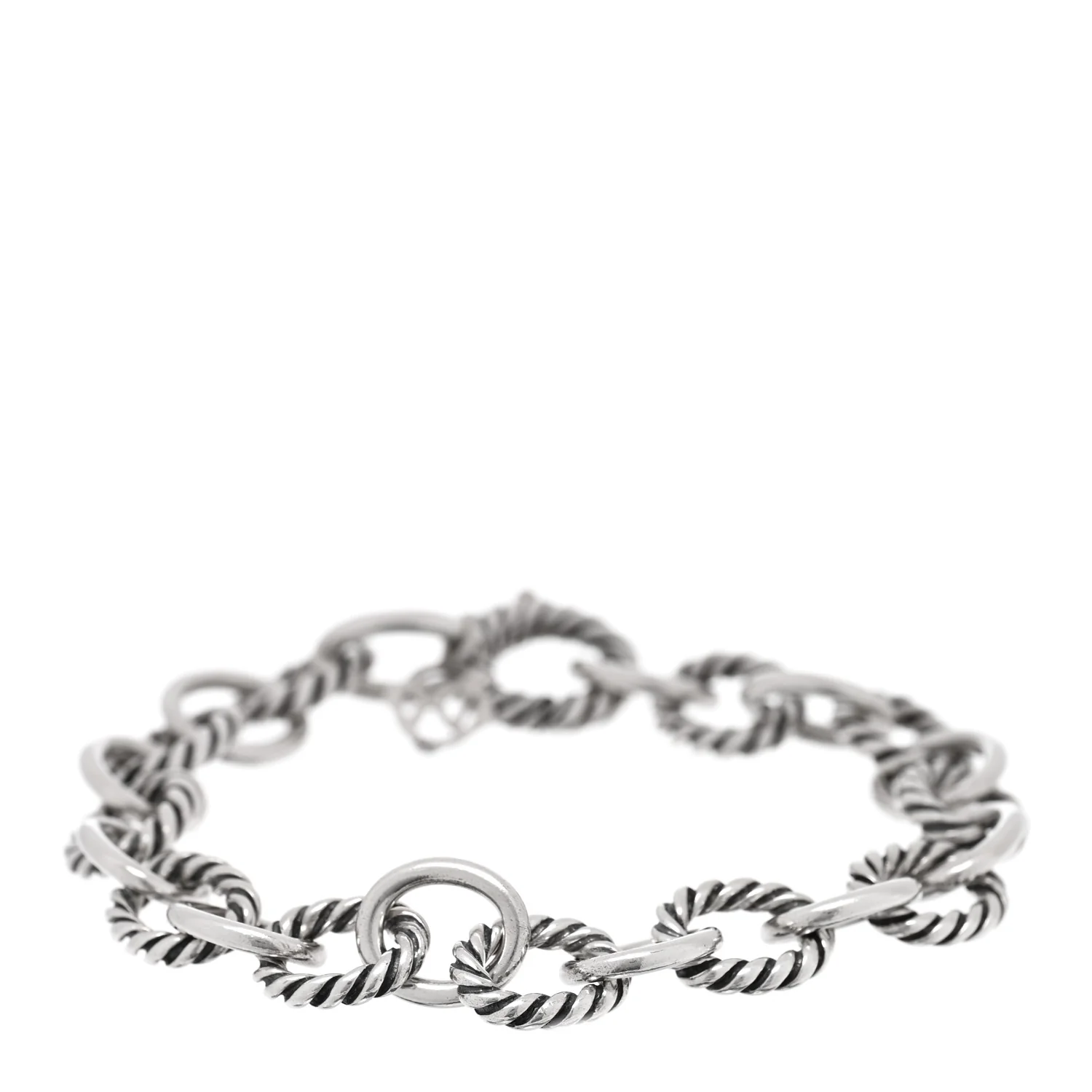 Sterling Silver 10mm Medium Oval Link Bracelet