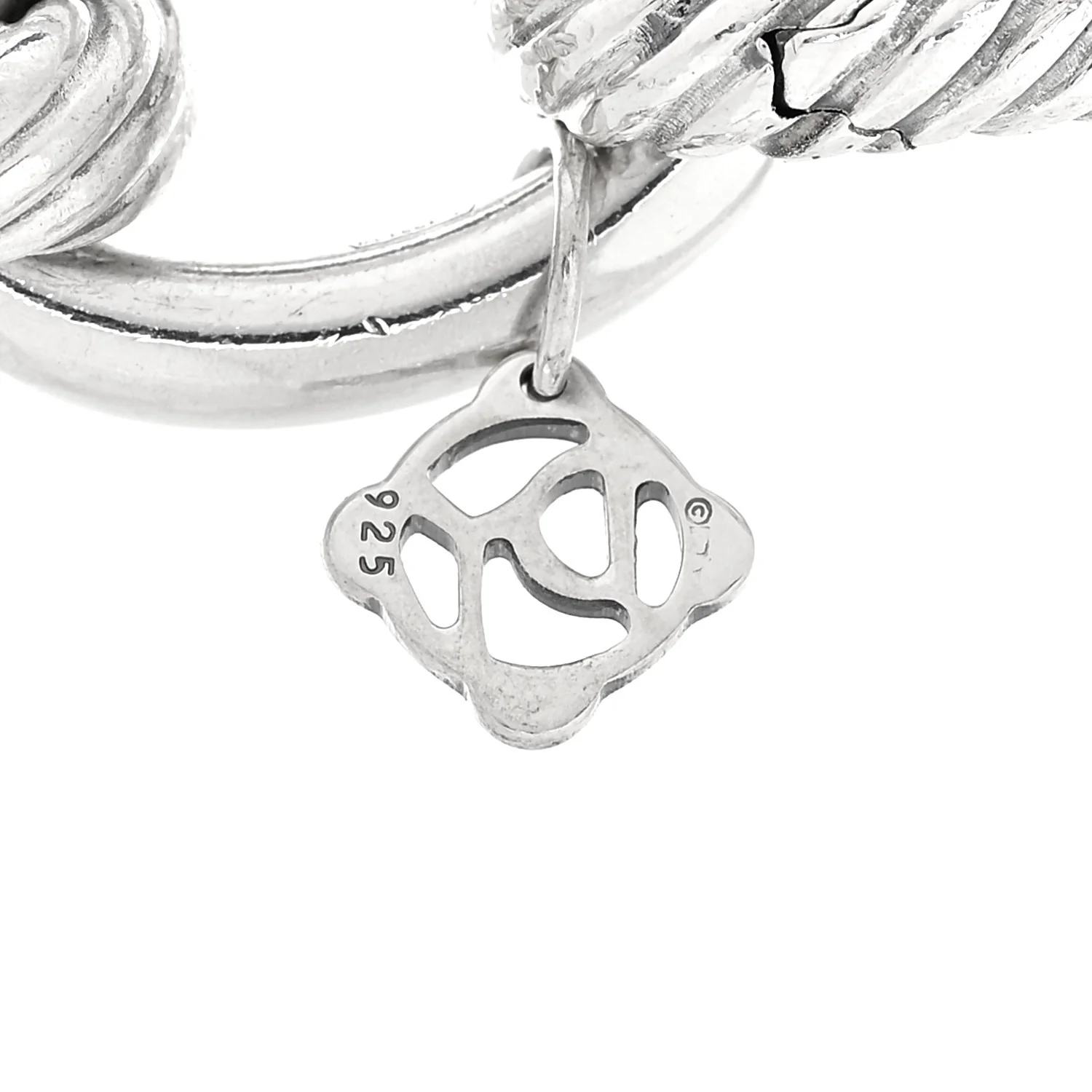 Sterling Silver 17mm Extra Large Oval Link Bracelet - Image 4