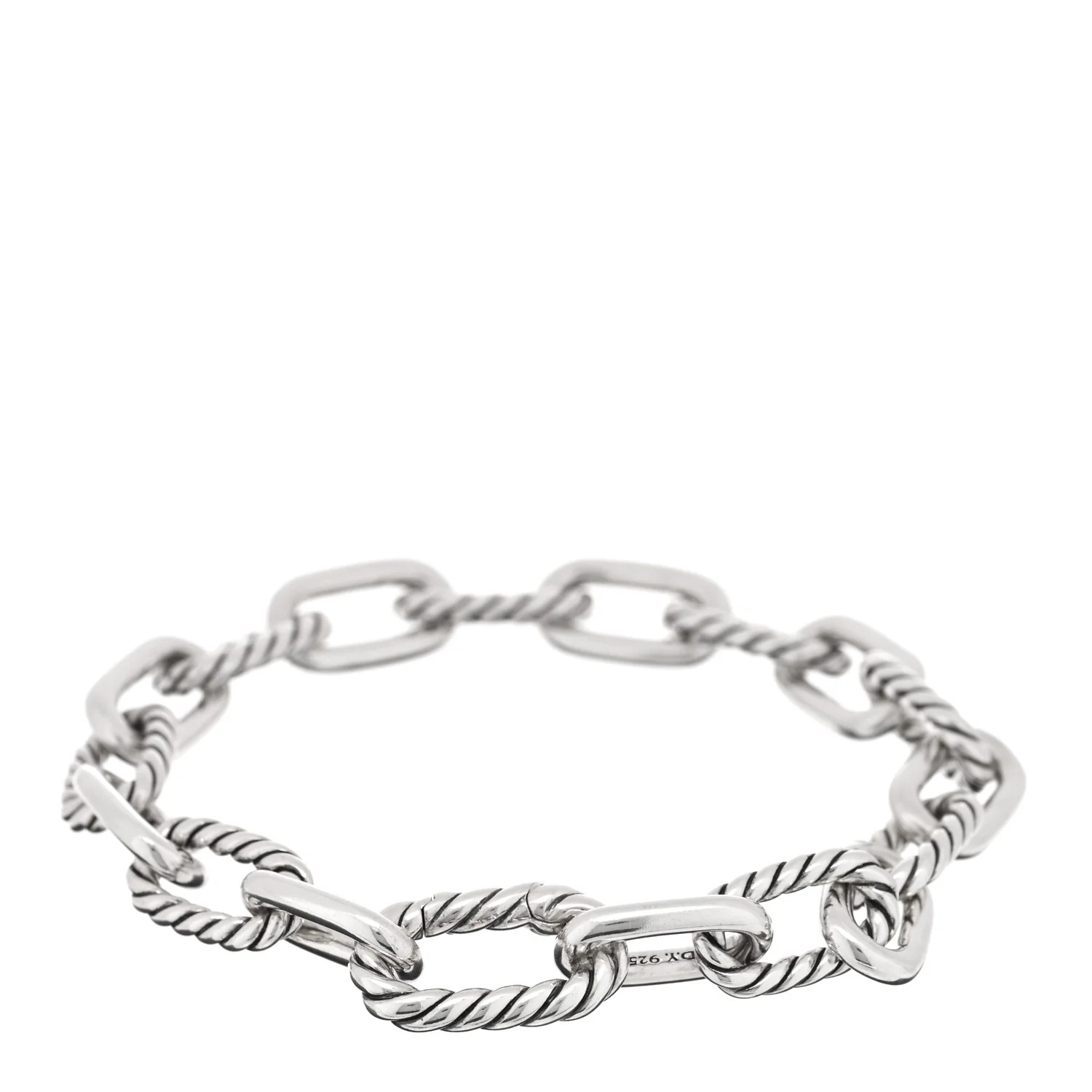 Sterling Silver 8.5mm Madison Chain Bracelet - Image 2
