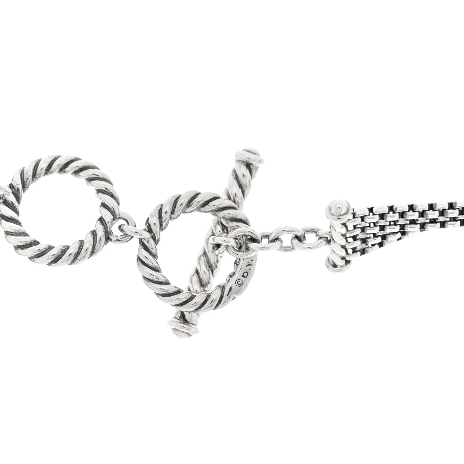 Sterling Silver Diamond Multi Strand Starburst Station Necklace - Image 4